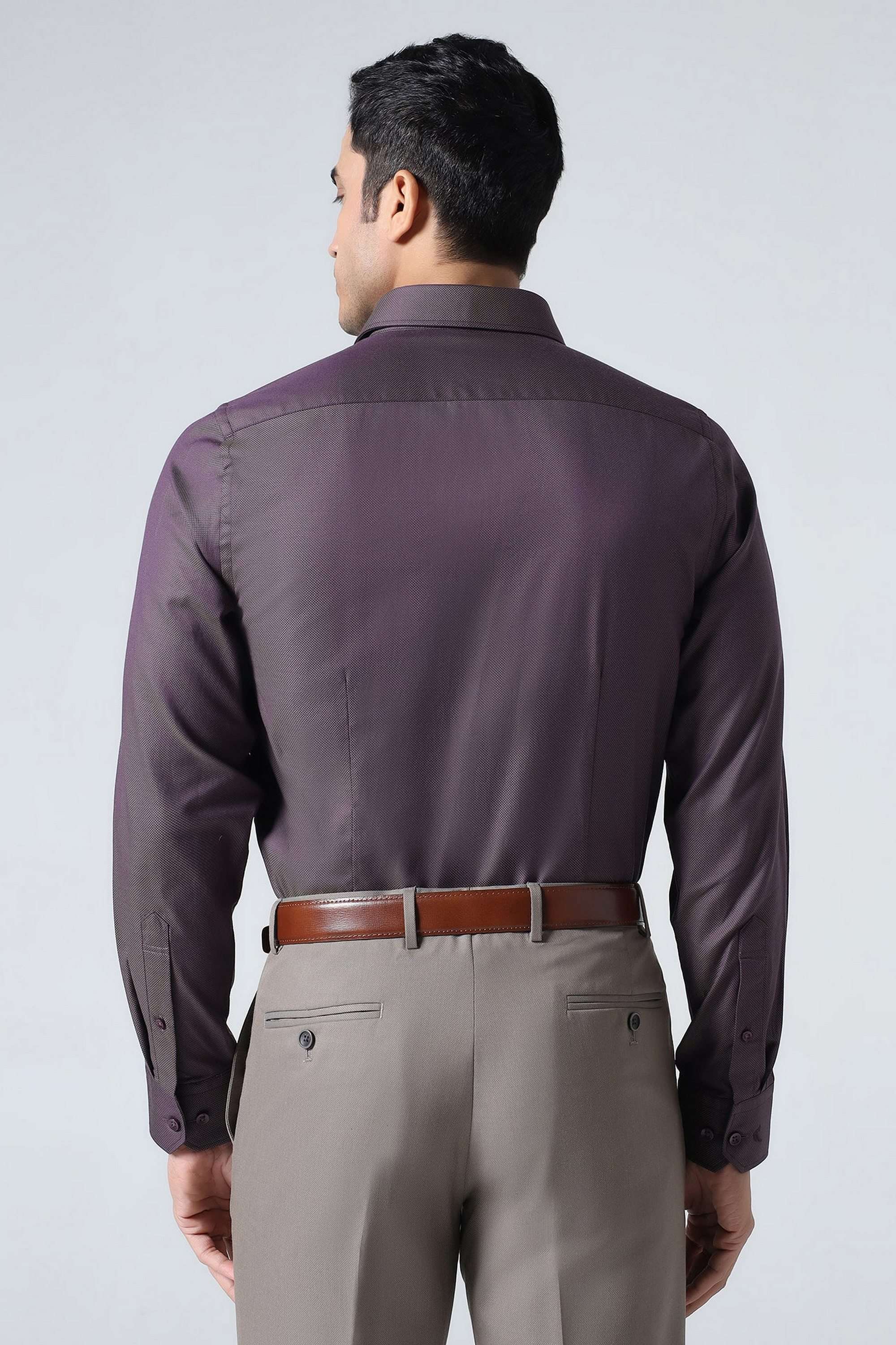 Dobby-Cotton-Slim-Fit-Men-s-Shirt