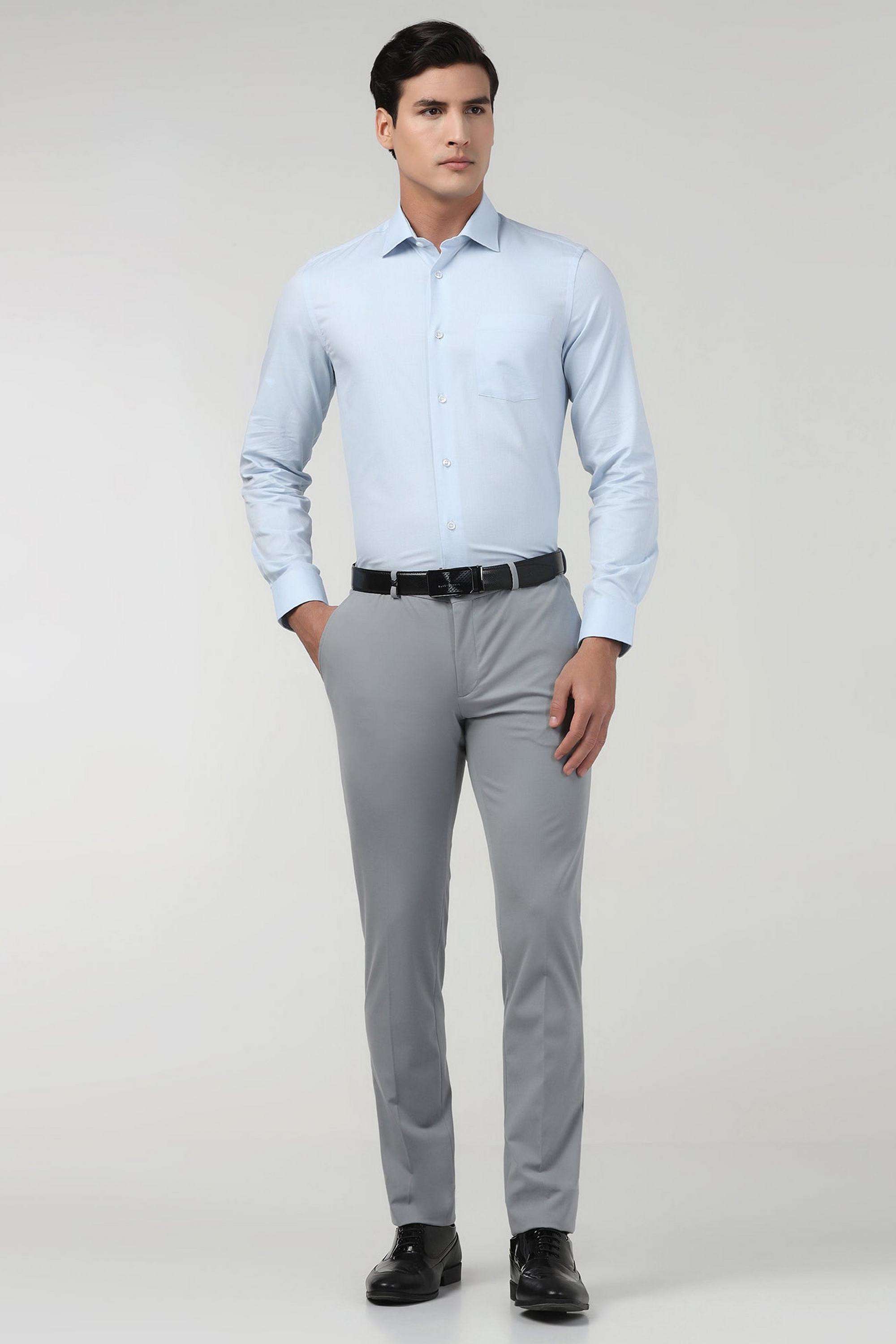 Dobby-Cotton-Slim-Fit-Men-s-Shirt