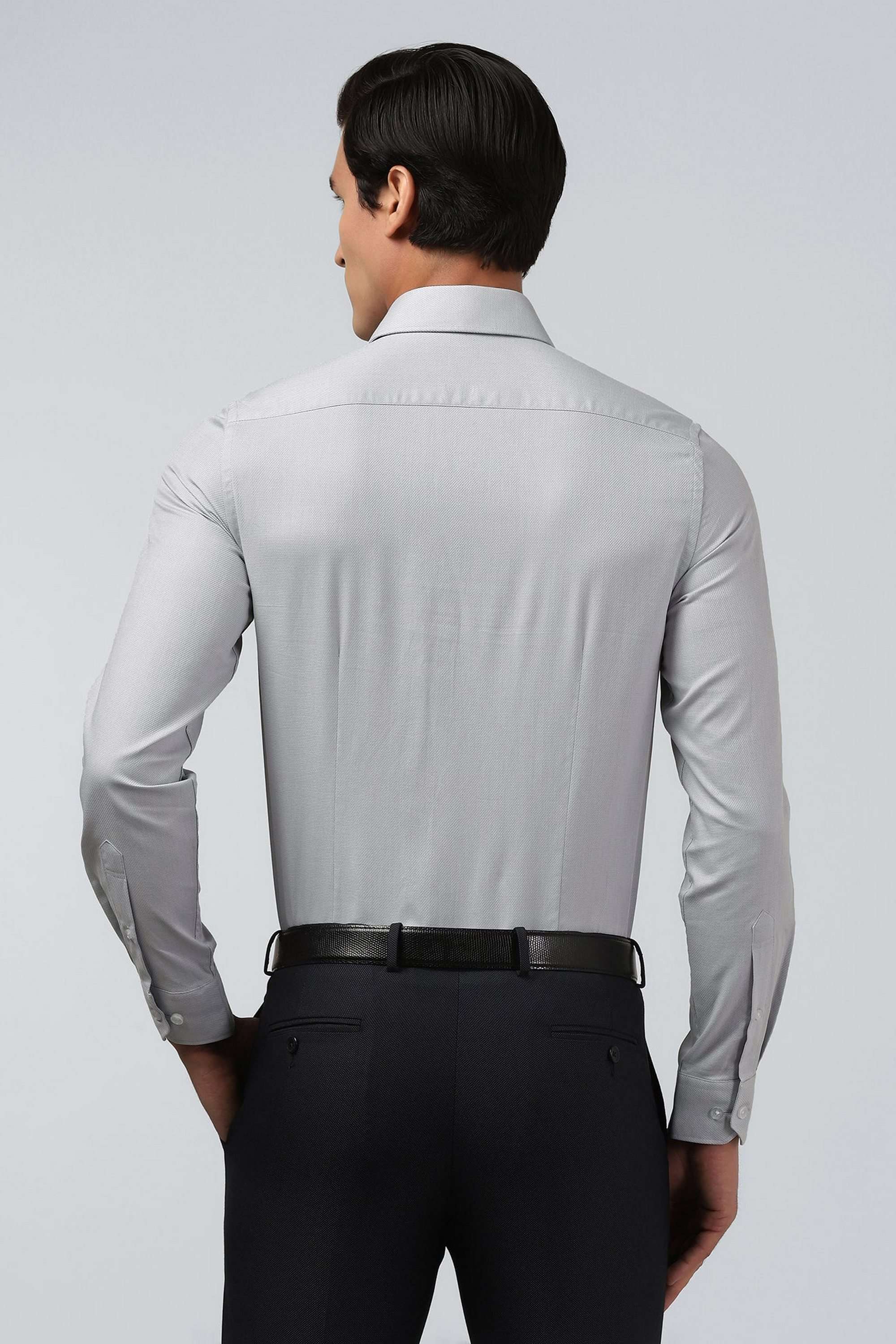 Dobby-Cotton-Slim-Fit-Men-s-Shirt