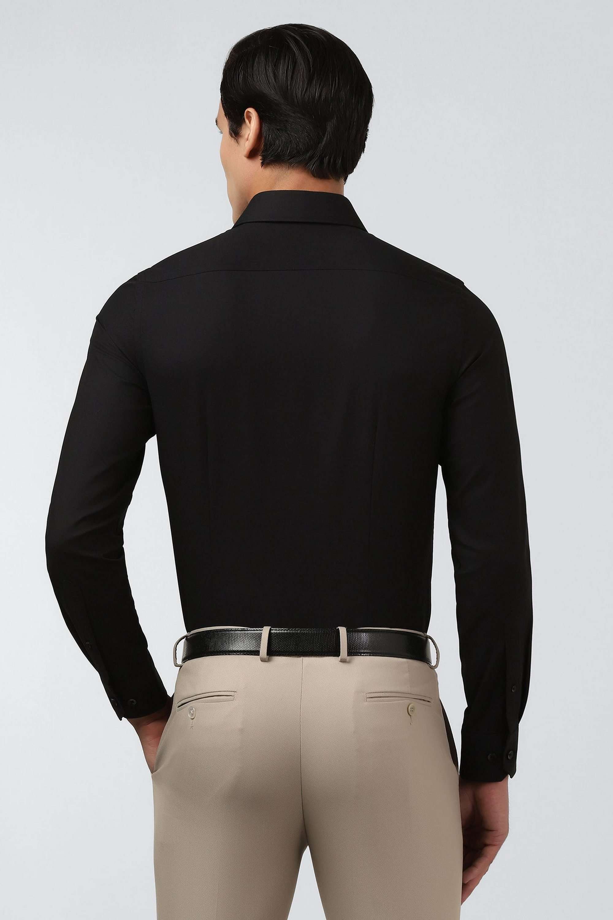 Dobby-Cotton-Slim-Fit-Men-s-Shirt