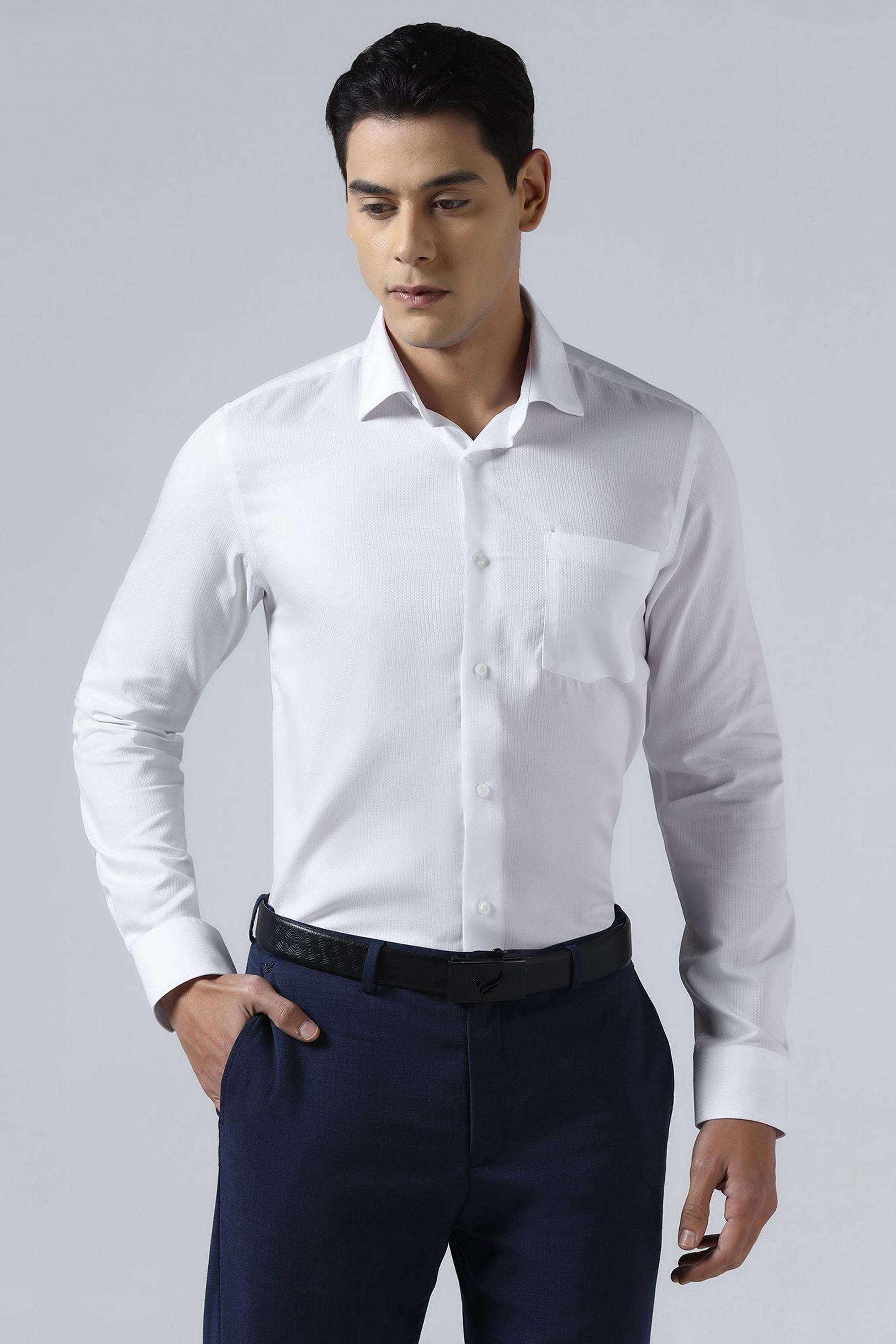 Dobby-Cotton-Slim-Fit-Men-s-Shirt