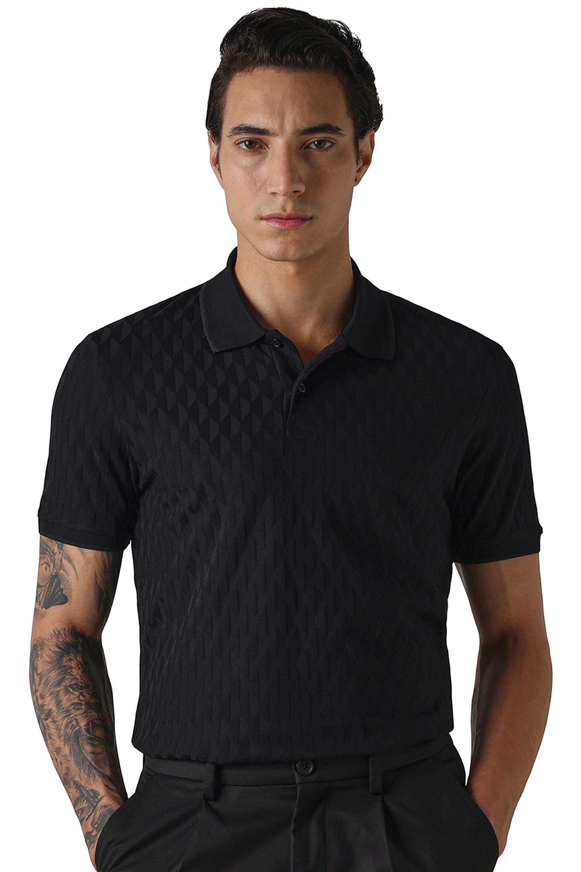 Solid-Cotton-Round-Neck-Men-s-T-Shirt