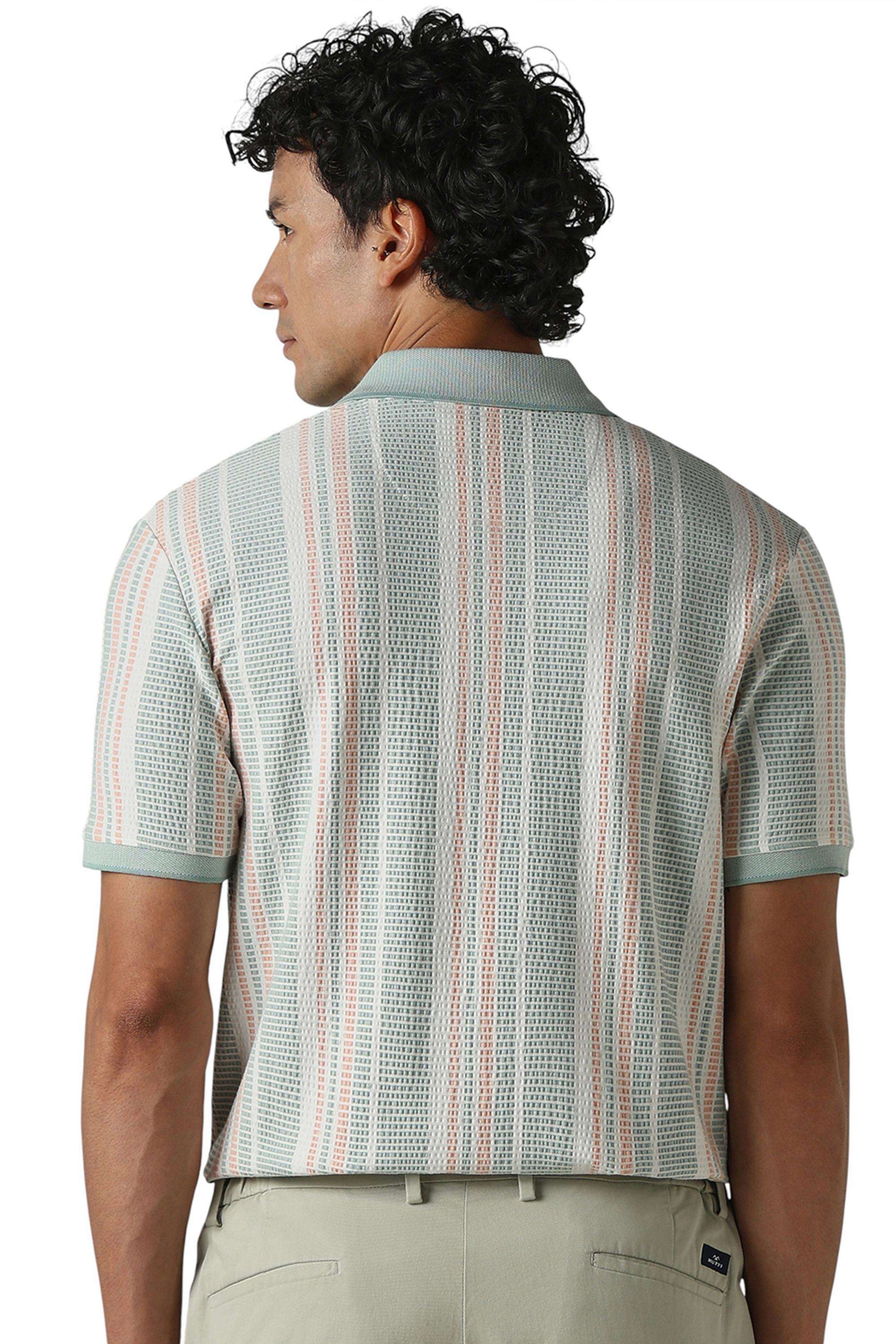 Stripes-Cotton-Round-Neck-Men-s-T-Shirt