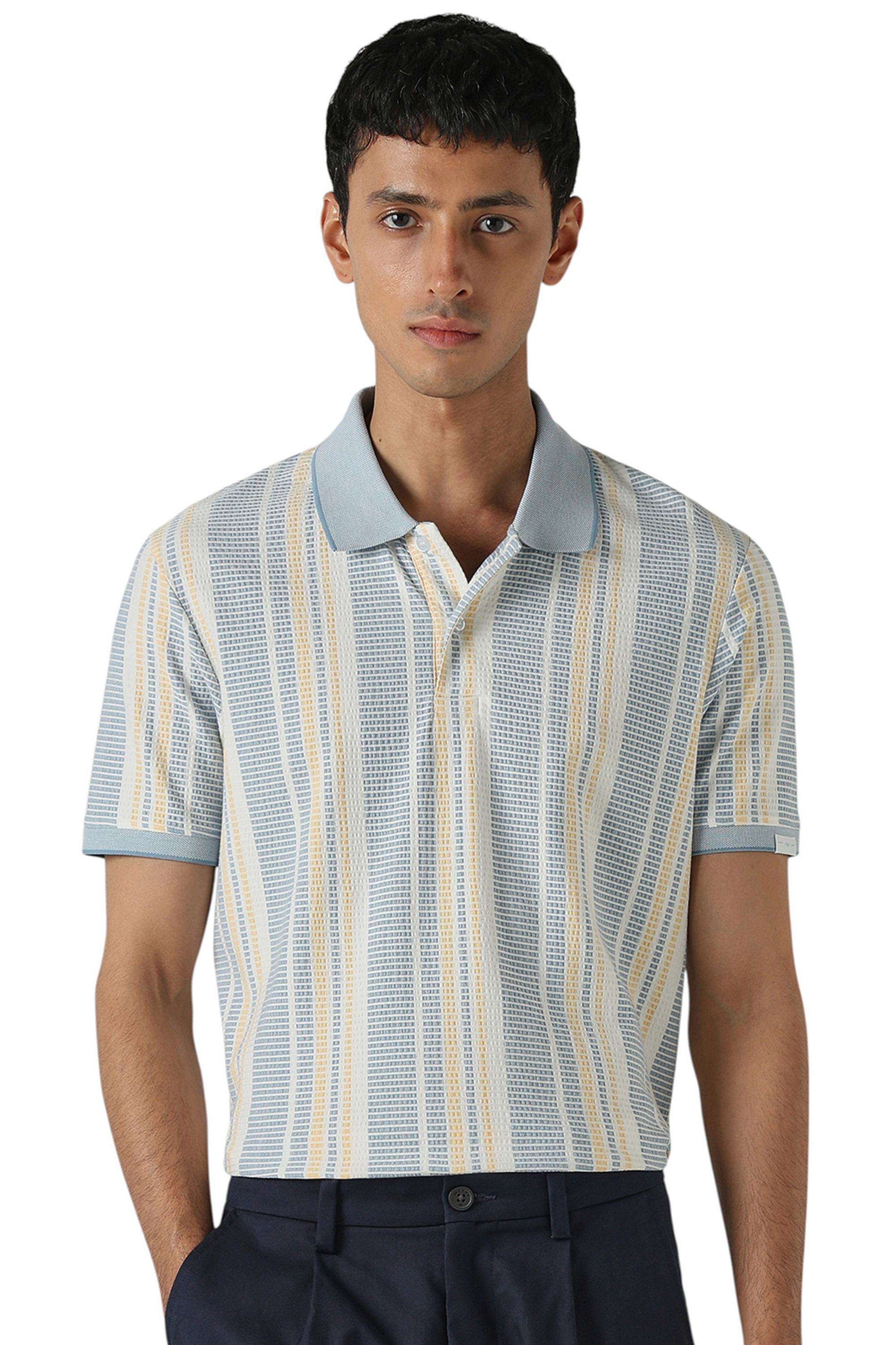 Stripes-Cotton-Round-Neck-Men-s-T-Shirt
