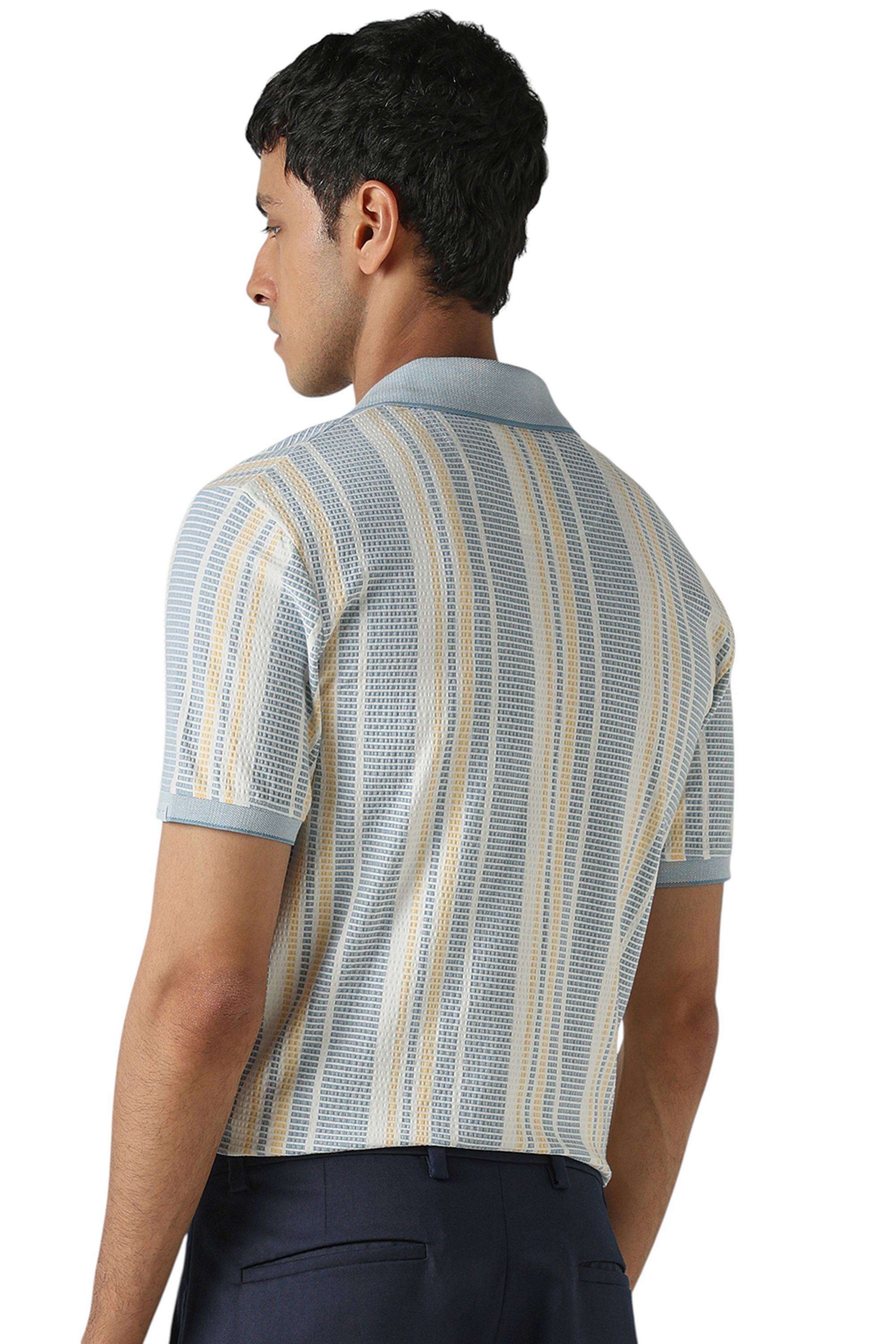 Stripes-Cotton-Round-Neck-Men-s-T-Shirt