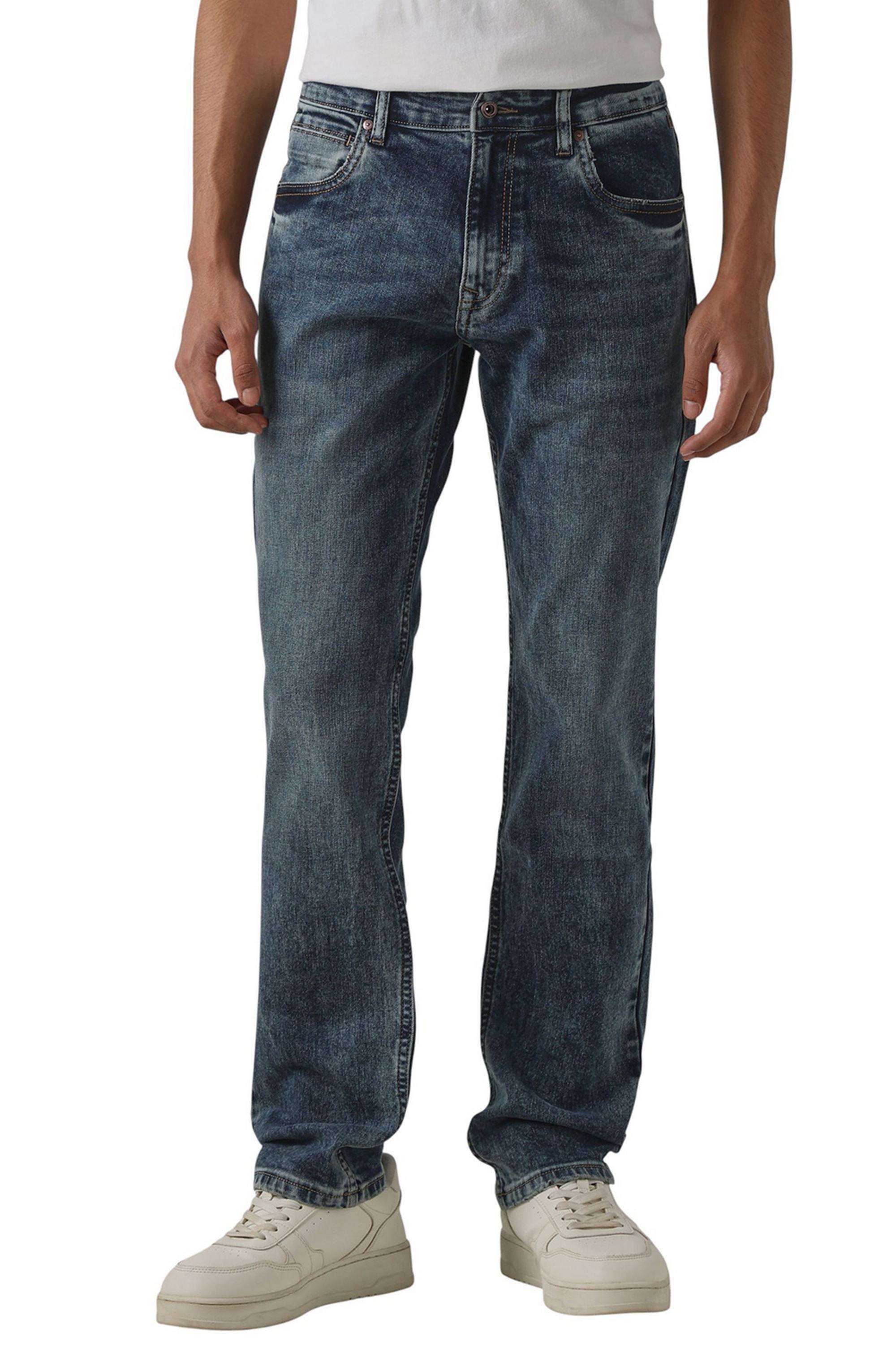 Solid-Cotton-Straight-Fit-Men-s-Trousers