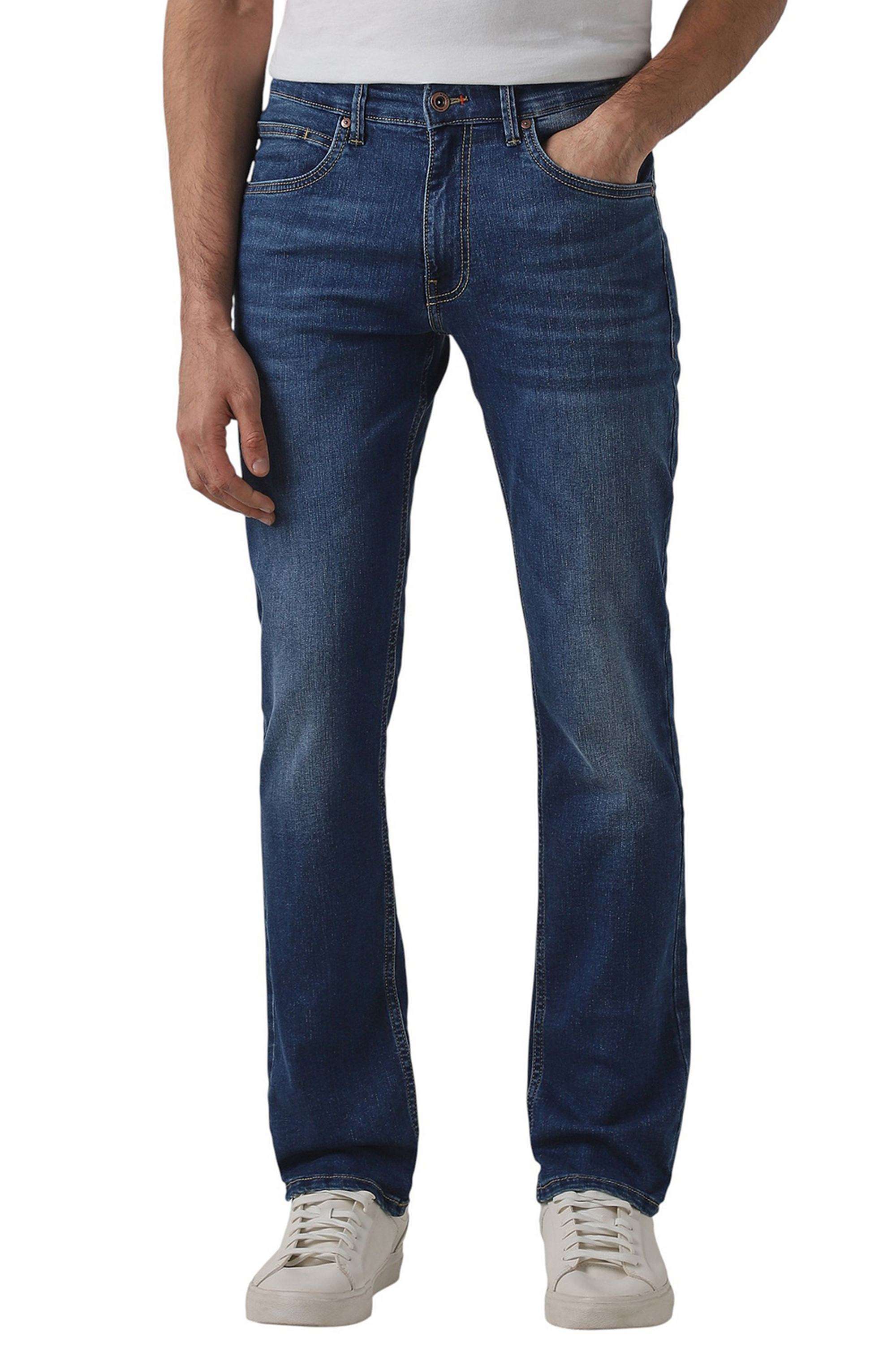 Solid-Cotton-Straight-Fit-Men-s-Trousers