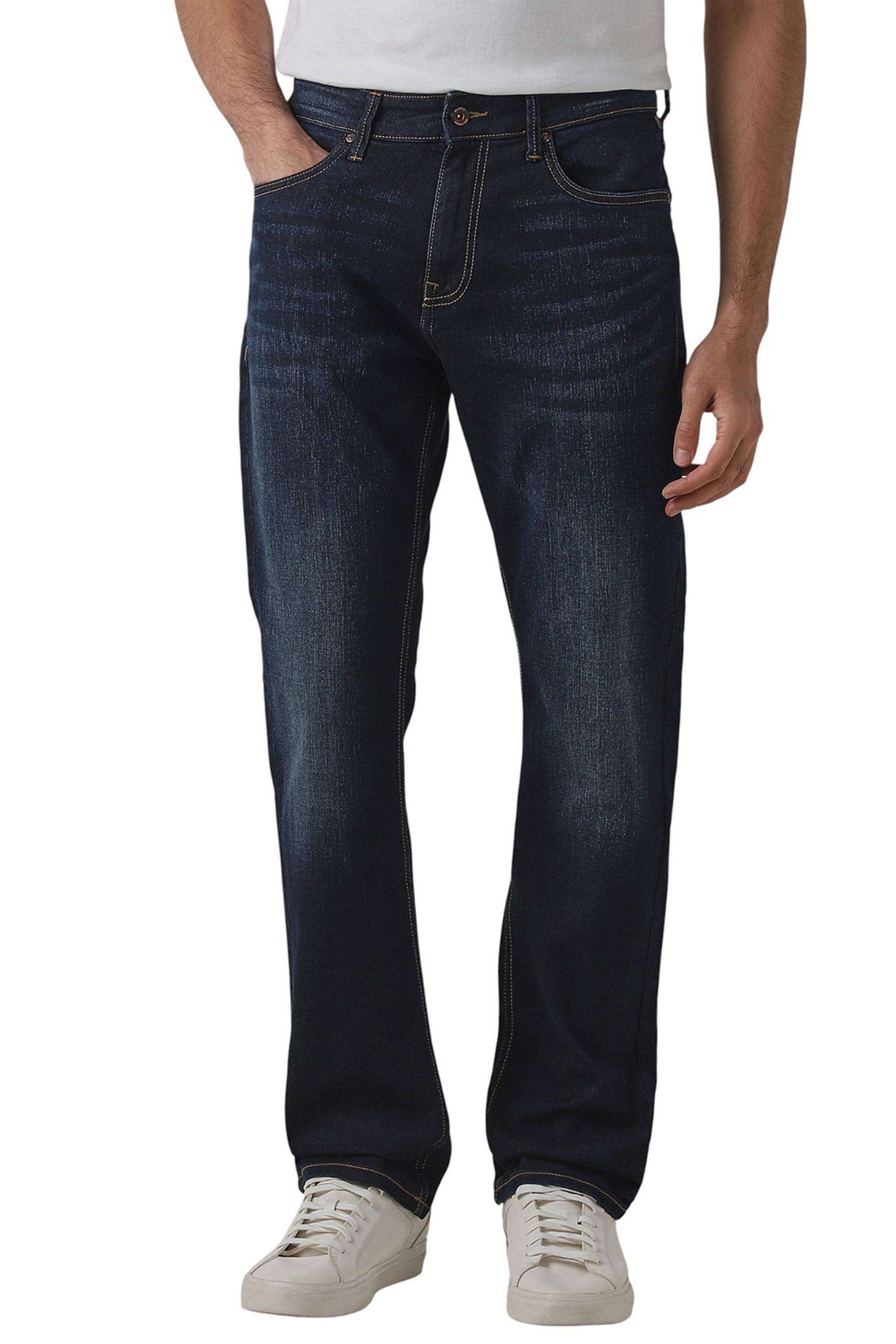 Solid-Cotton-Regular-Fit-Men-s-Trousers