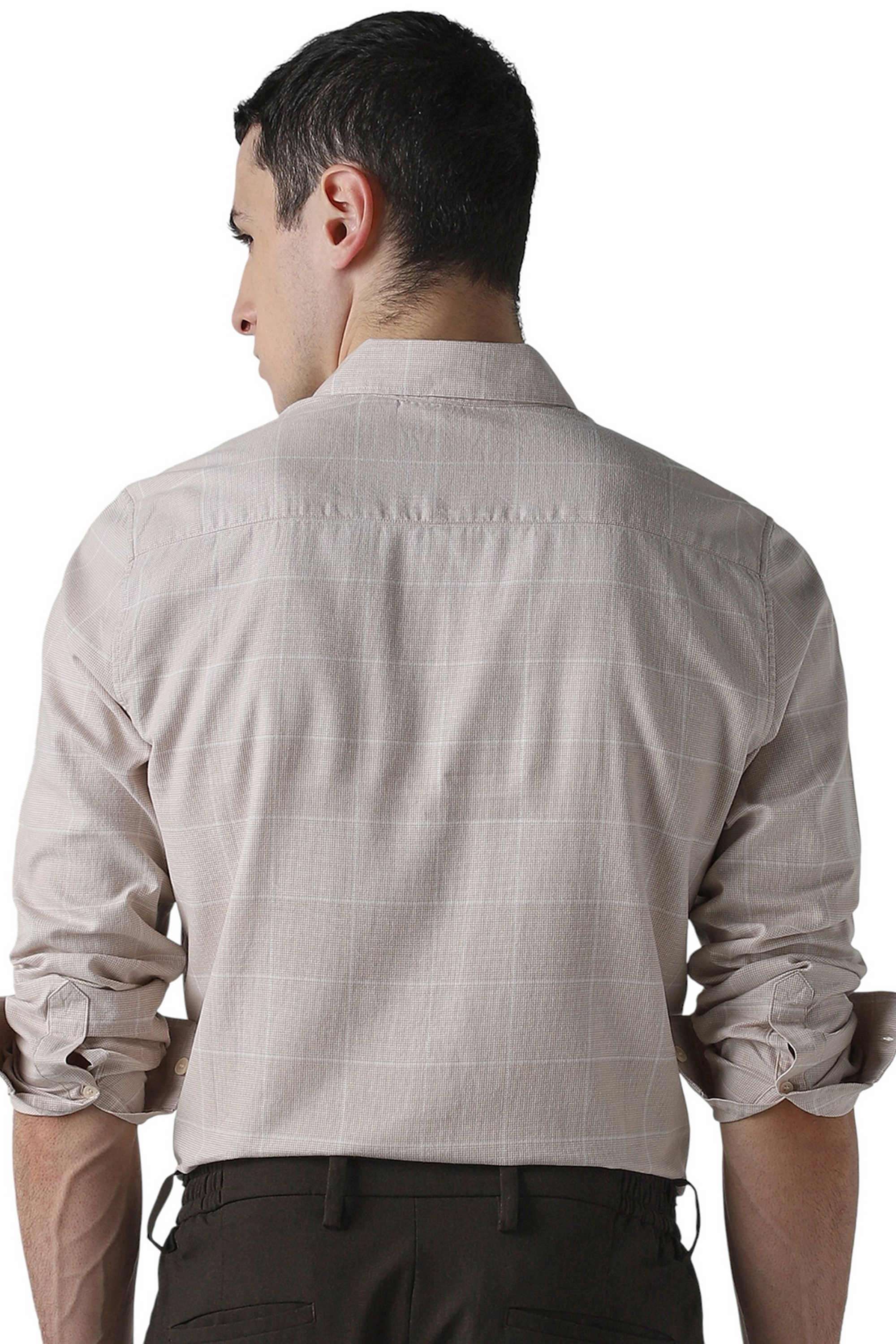 Checks-Cotton-Regular-Fit-Men-s-Casual-Wear-Shirt