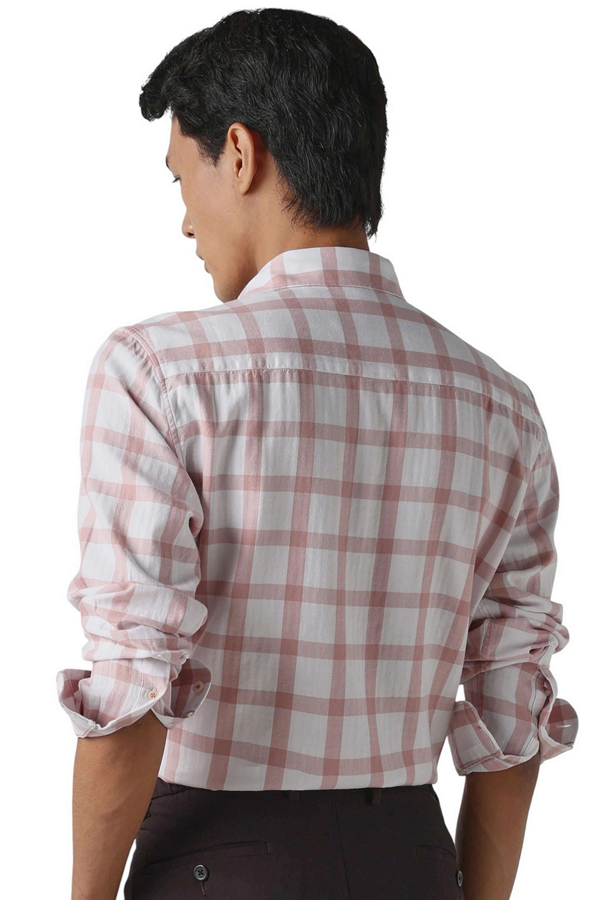 Checks-Cotton-Regular-Fit-Men-s-Casual-Wear-Shirt
