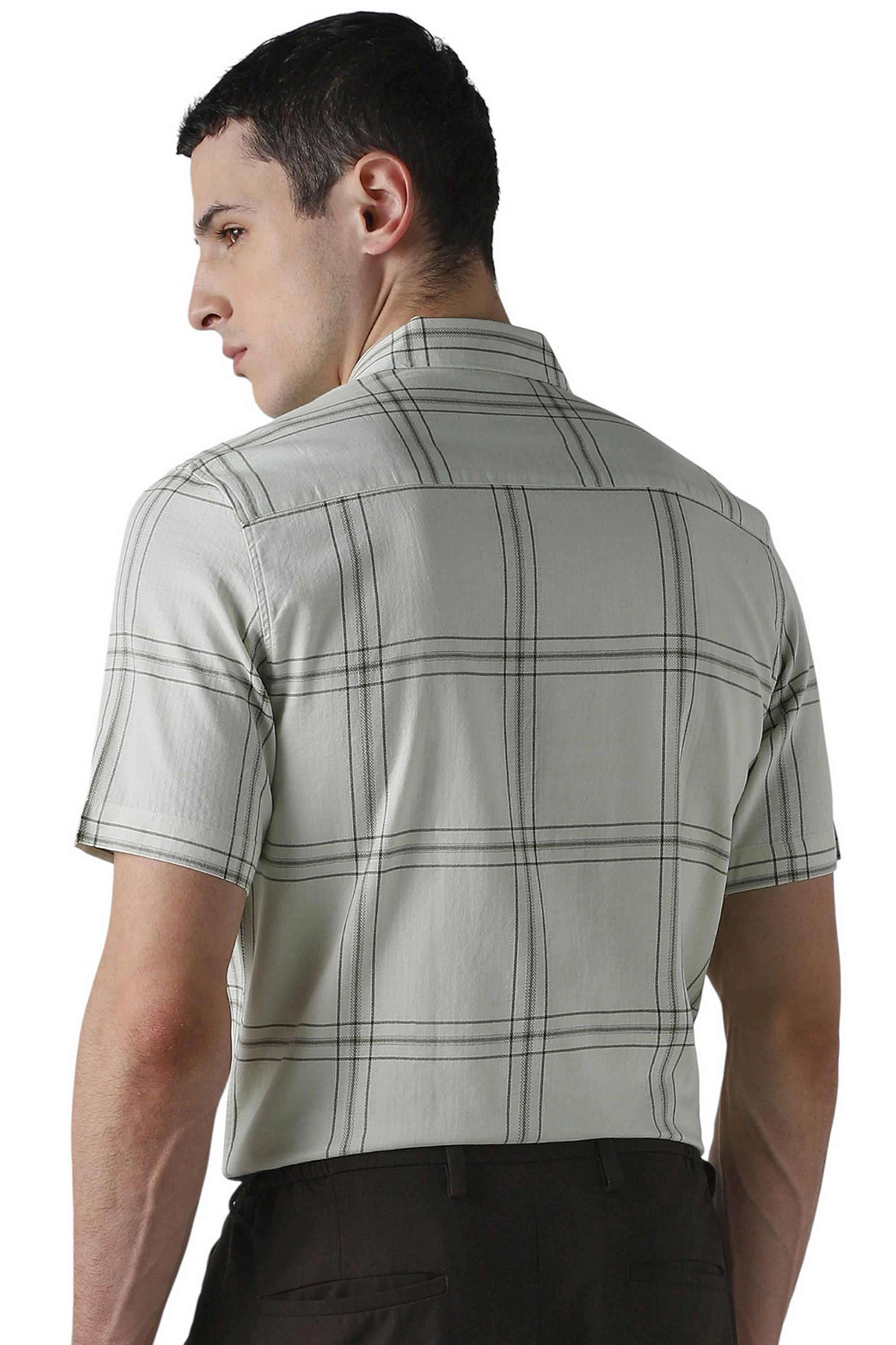 Checks-Cotton-Regular-Fit-Men-s-Casual-Wear-Shirt