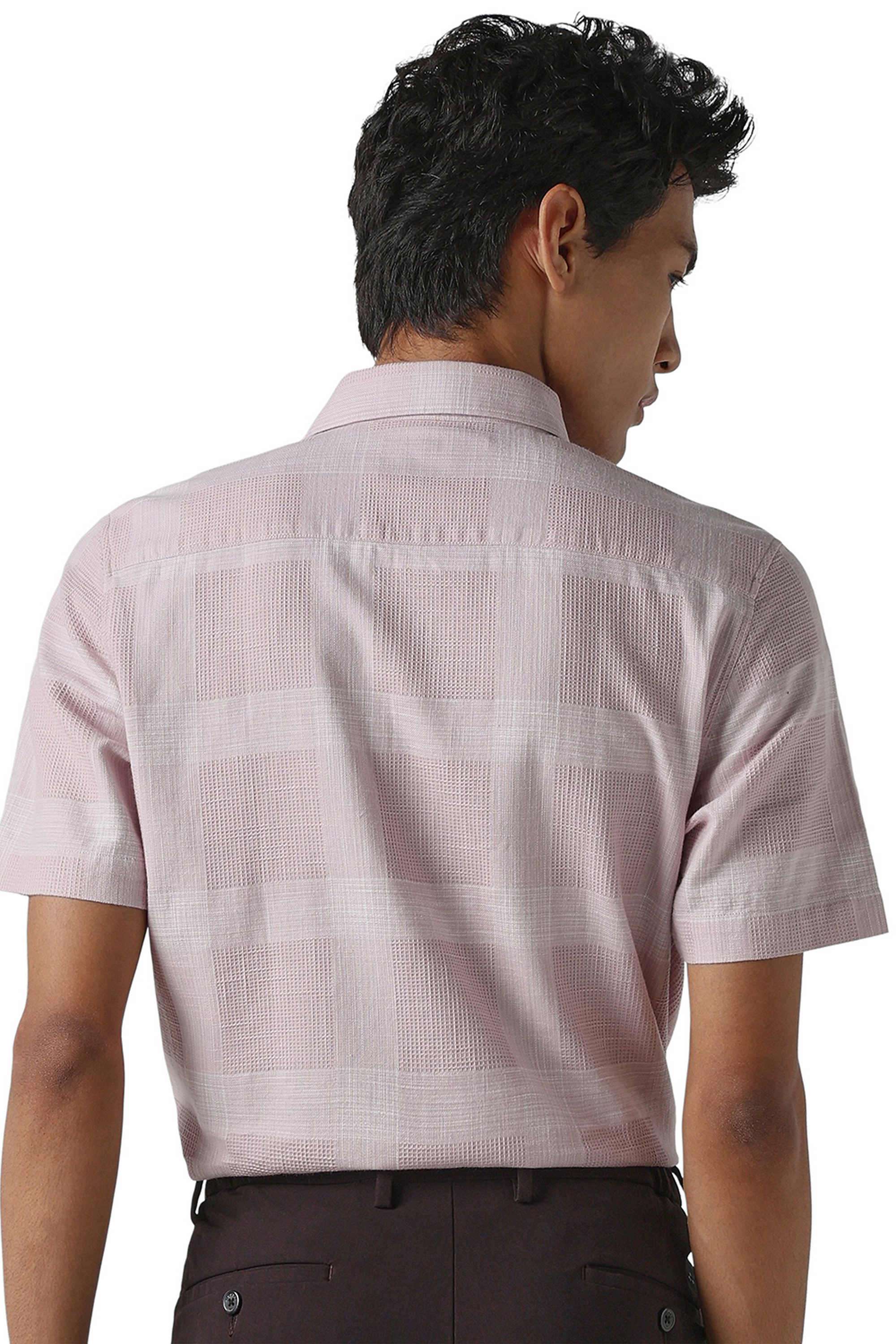 Checks-Cotton-Regular-Fit-Men-s-Casual-Wear-Shirt
