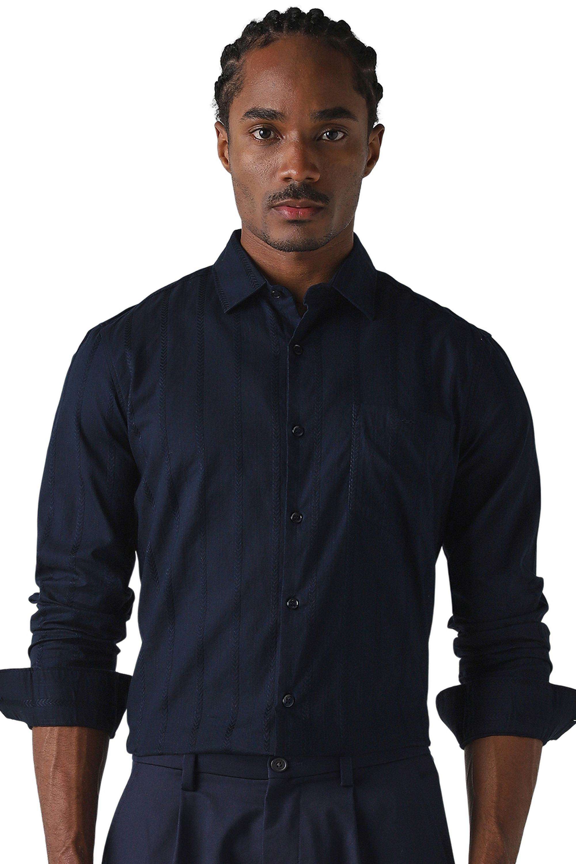 Stripes-Cotton-Regular-Fit-Men-s-Shirt