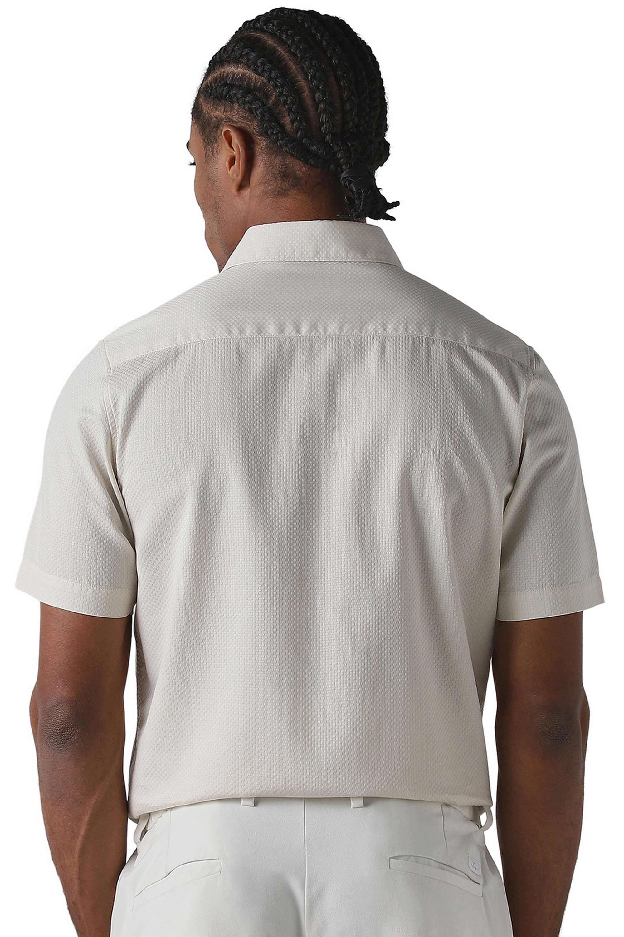 Solid-Cotton-Regular-Fit-Men-s-Casual-Wear-Shirt