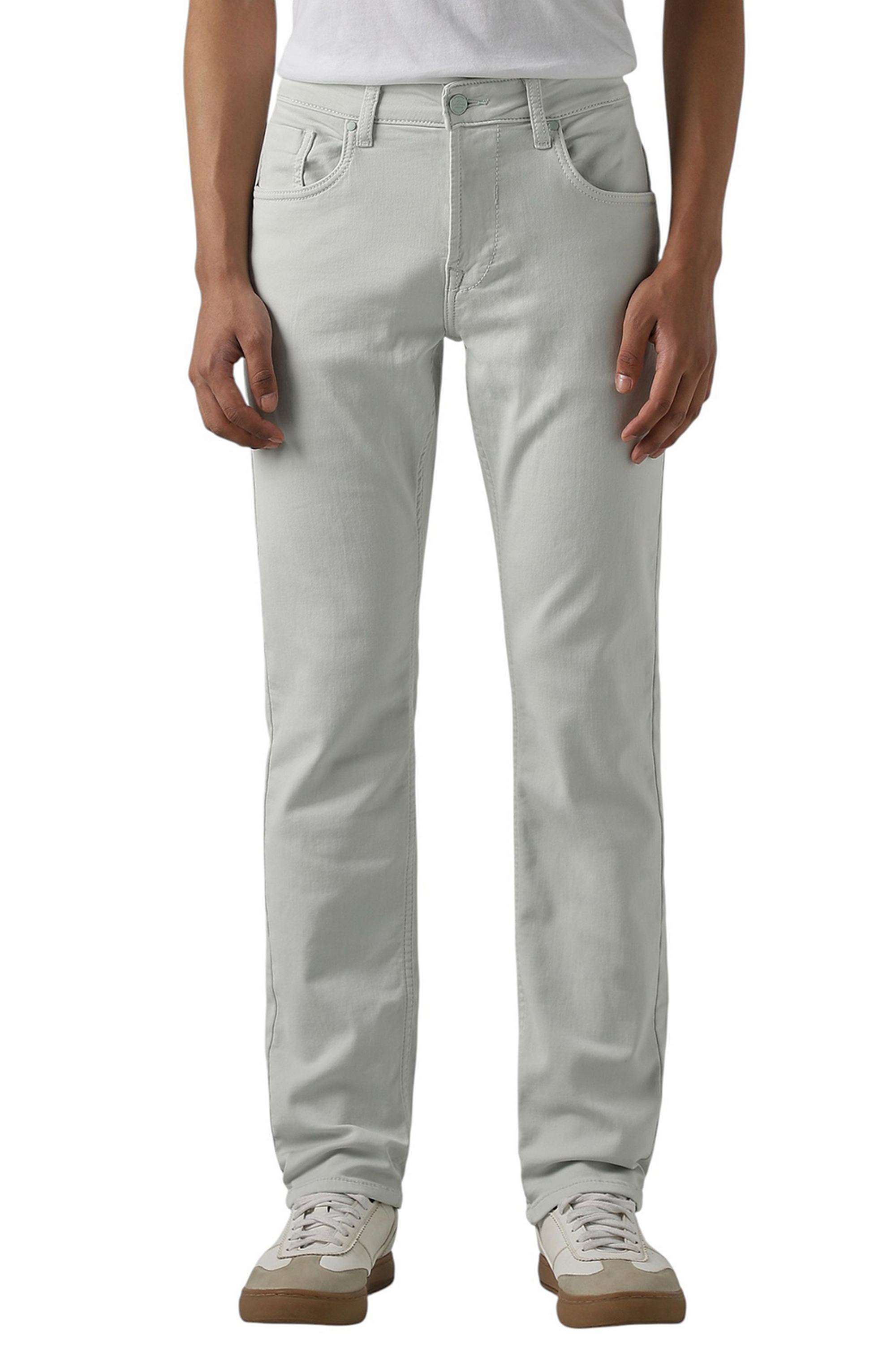 Solid-Cotton-Slim-Fit-Men-s-Trousers