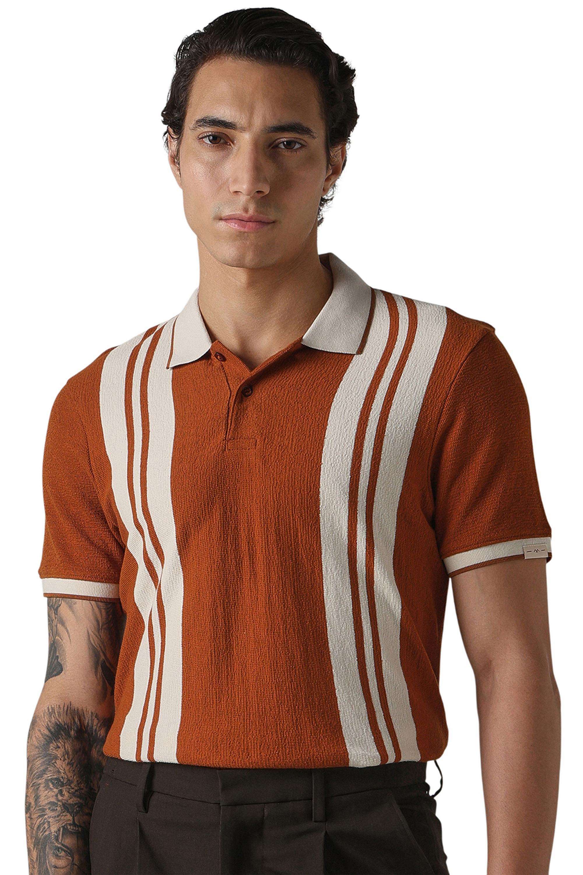 Stripes-Cotton-Round-Neck-Men-s-T-Shirt