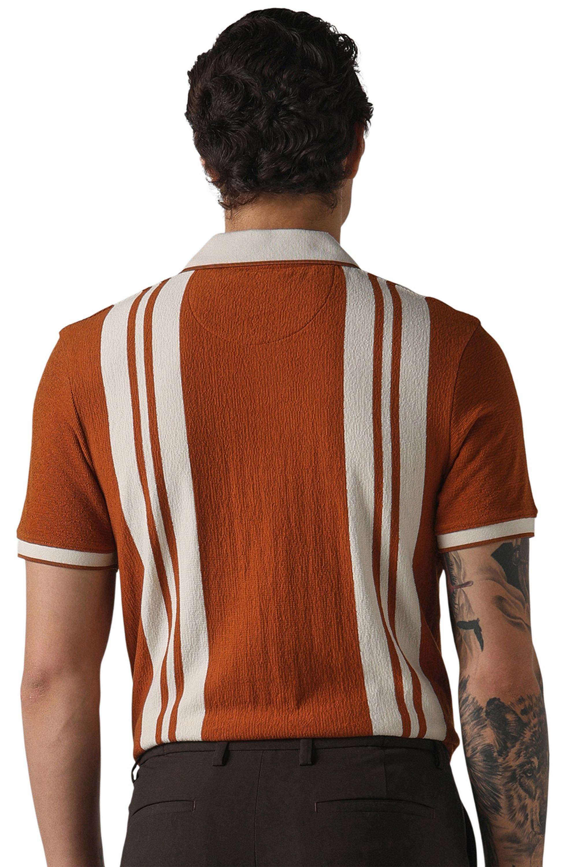 Stripes-Cotton-Round-Neck-Men-s-T-Shirt
