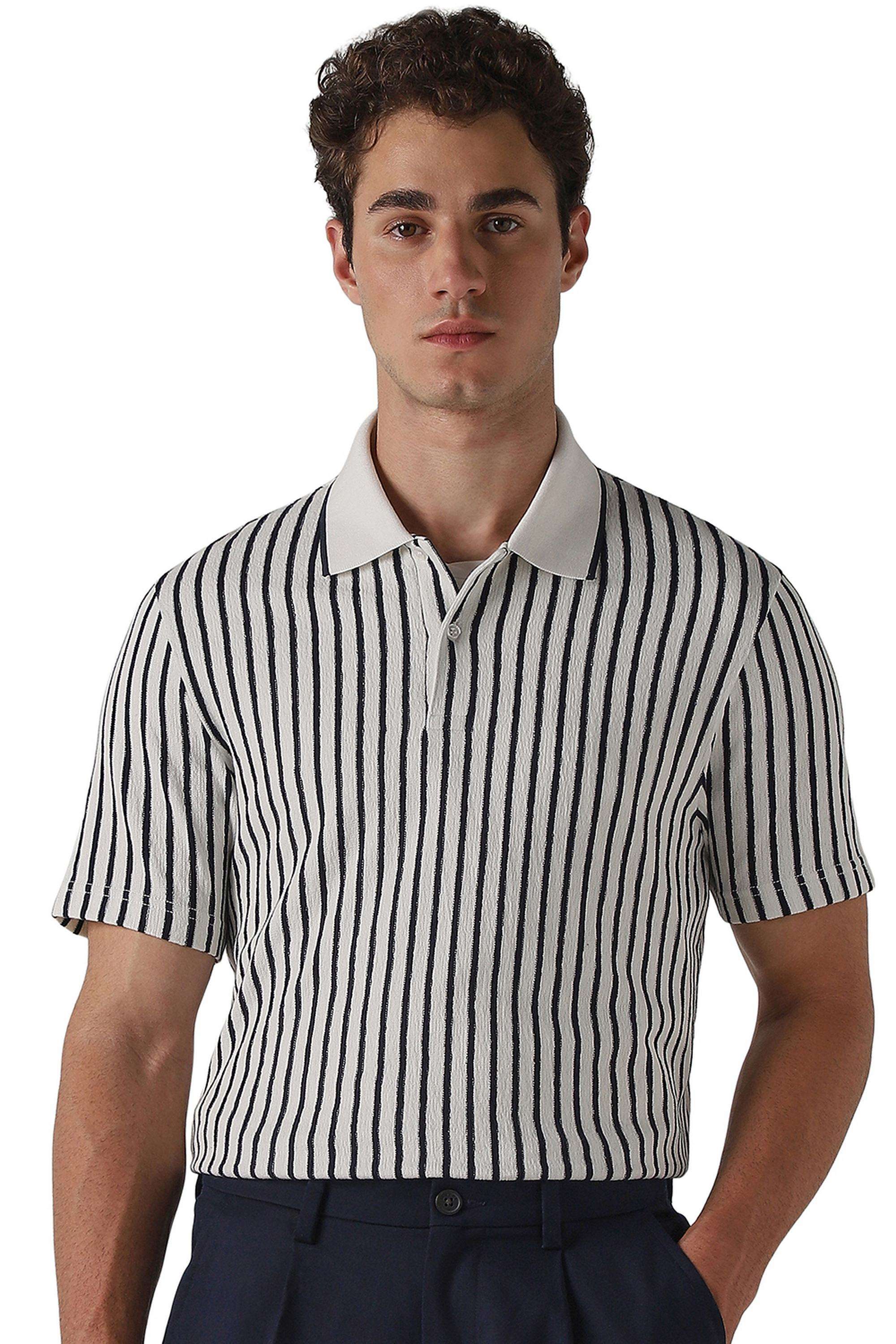 Stripes-Cotton-Round-Neck-Men-s-T-Shirt