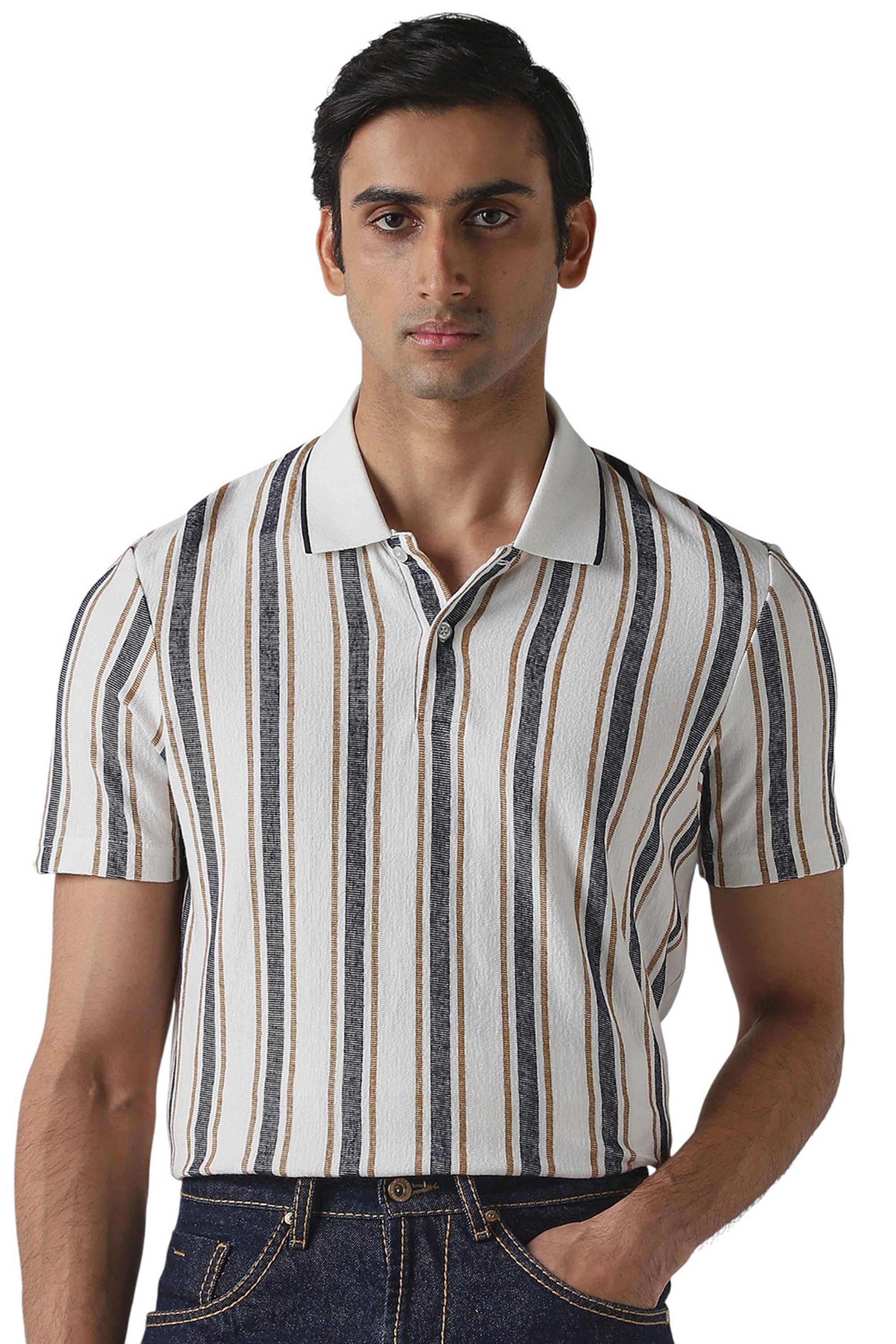 Stripes-Cotton-Round-Neck-Men-s-T-Shirt
