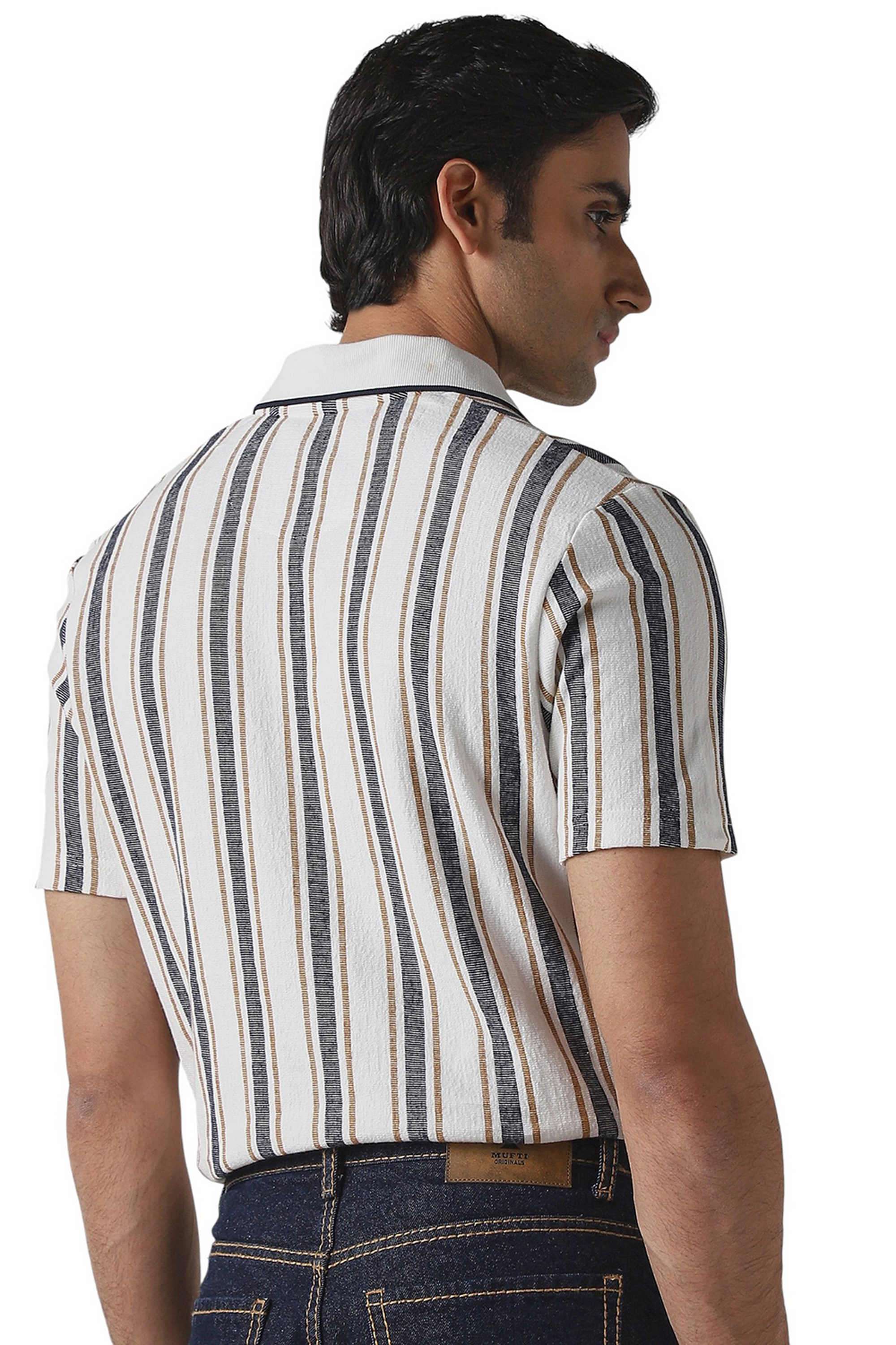 Stripes-Cotton-Round-Neck-Men-s-T-Shirt