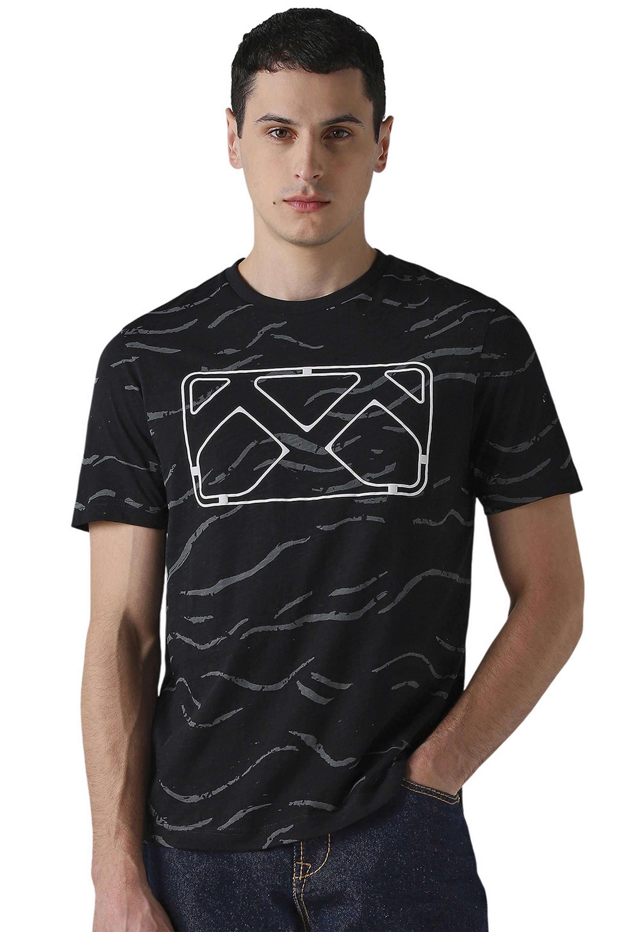 Printed-Cotton-Round-Neck-Men-s-T-Shirt