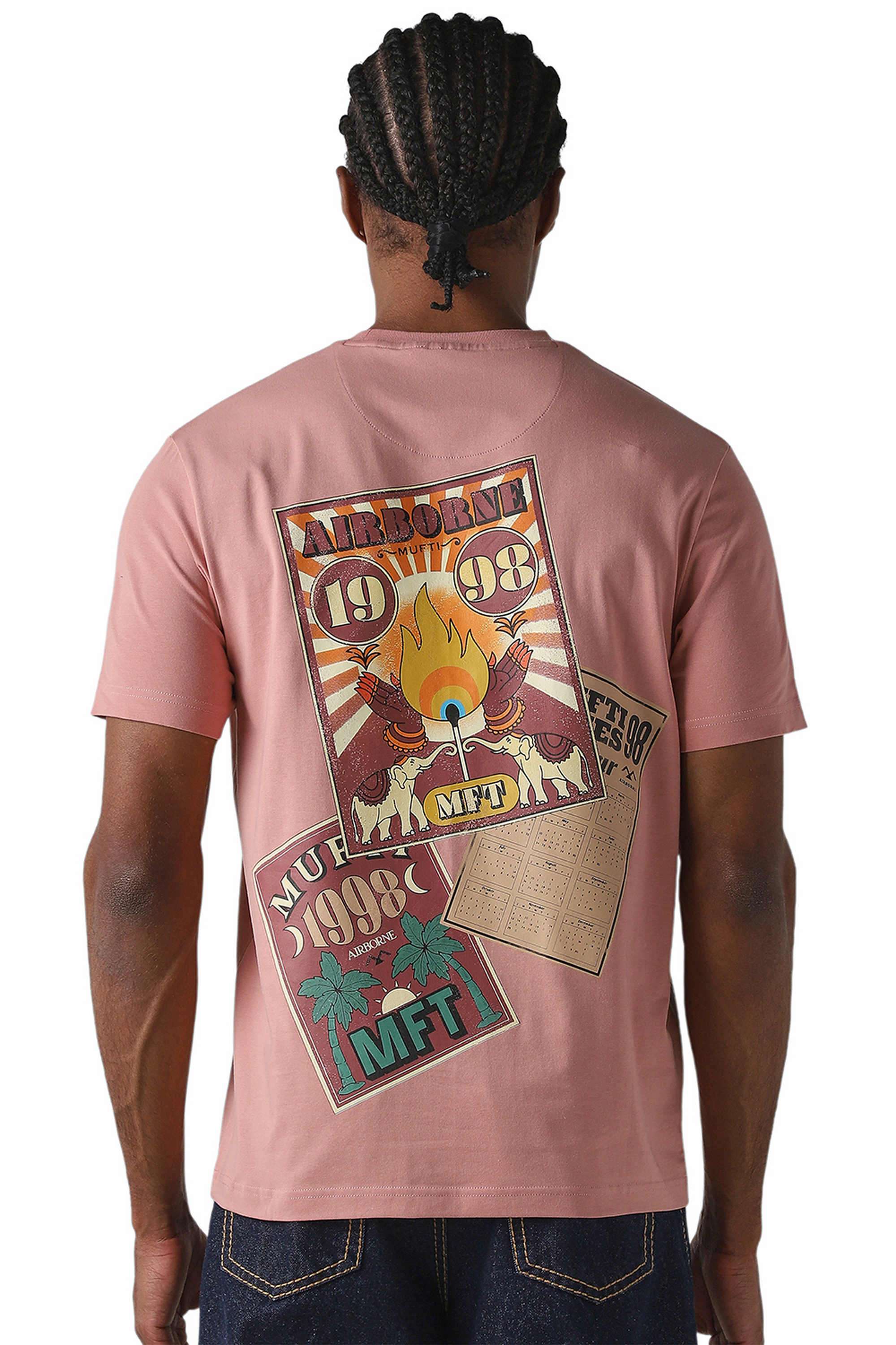 Solid-Cotton-Round-Neck-Men-s-T-Shirt