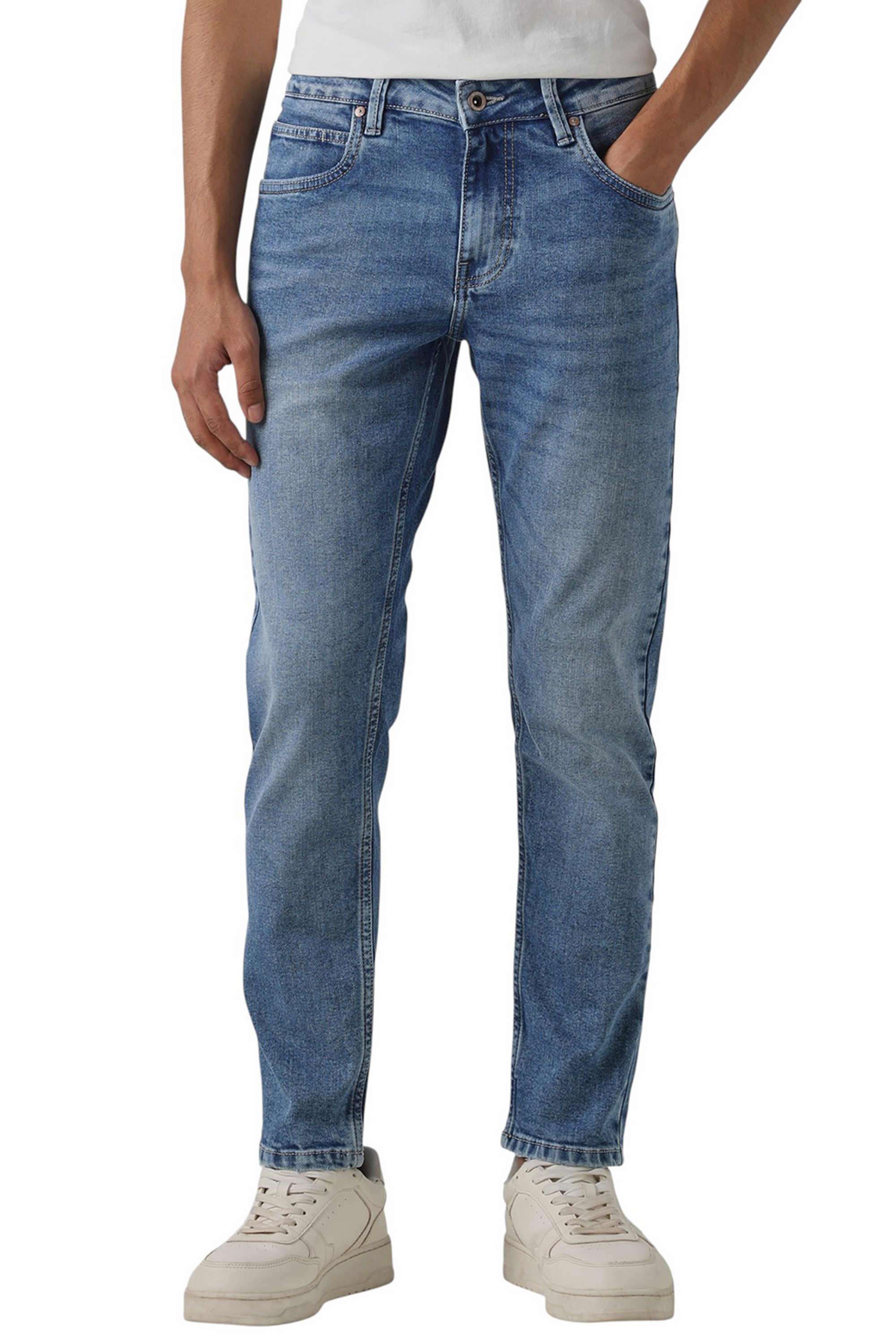 Solid-Cotton-Super-Slim-Fit-Men-s-Casual-Wear-Trousers