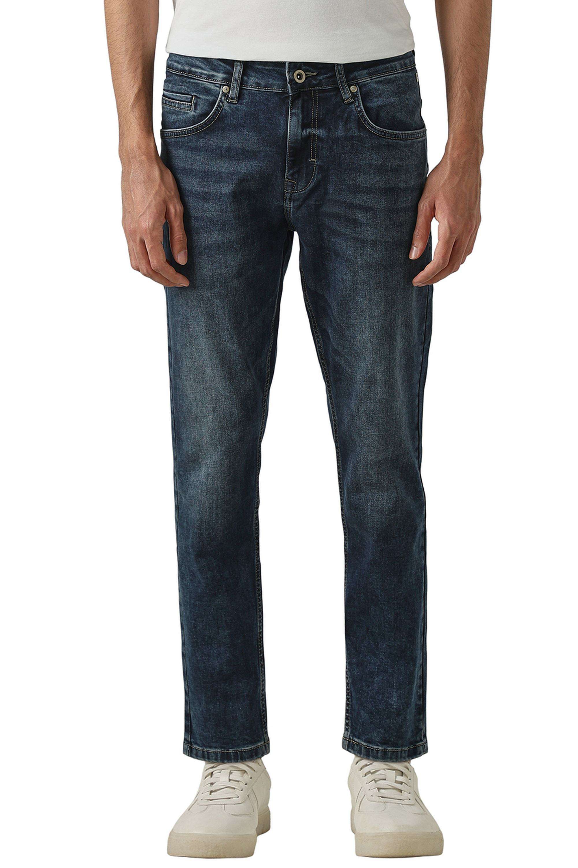 Solid-Cotton-Regular-Fit-Men-s-Casual-Trousers