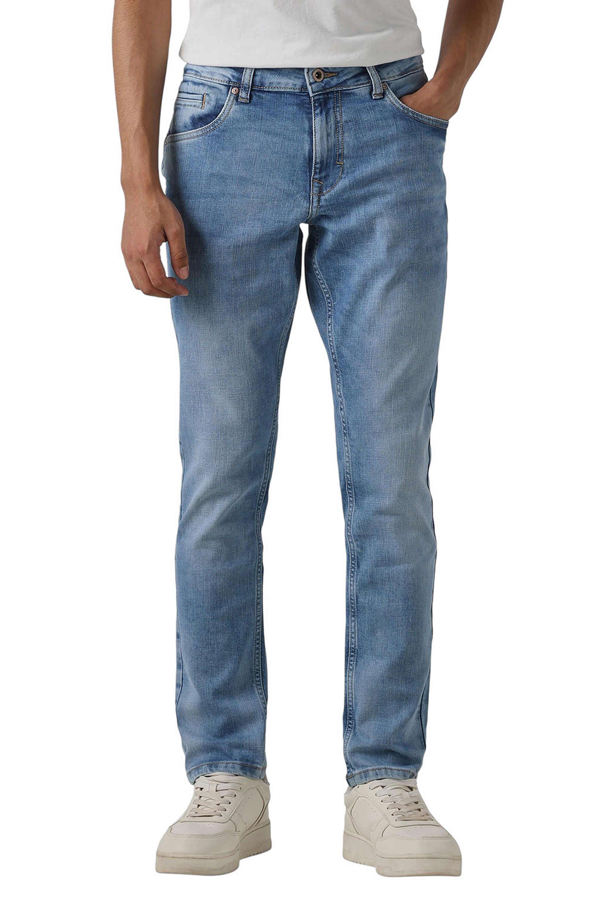 Solid-Cotton-Skinny-Fit-Men-s-Casual-Wear-Trousers