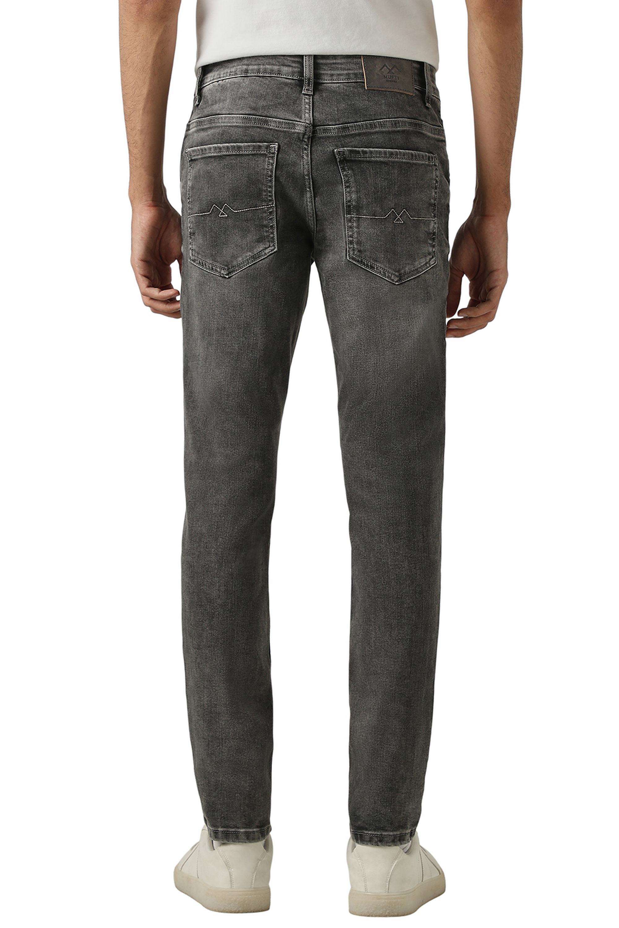Solid-Cotton-Skinny-Fit-Men-s-Casual-Trousers