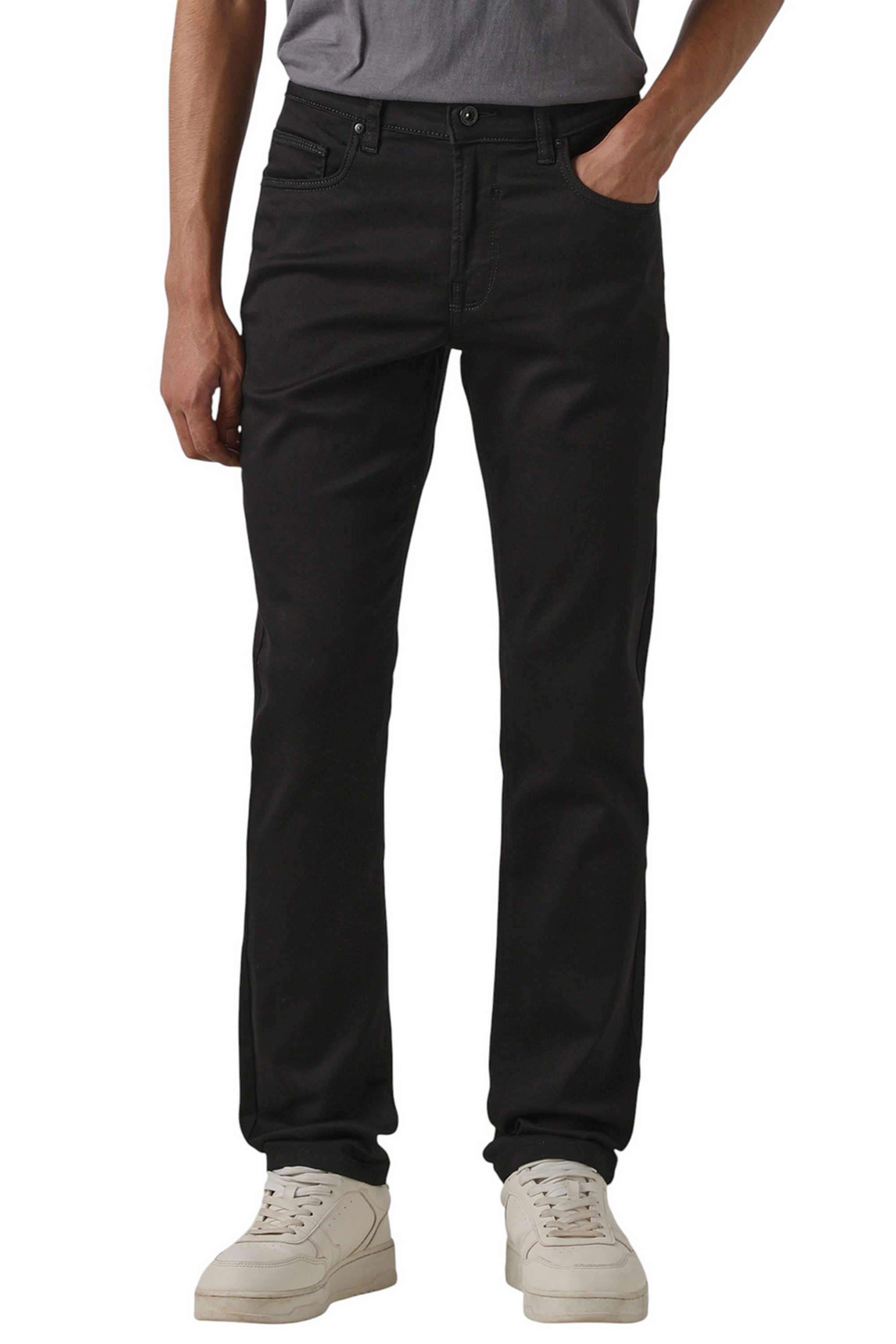 Solid-Cotton-Slim-Fit-Men-s-Casual-Wear-Trousers