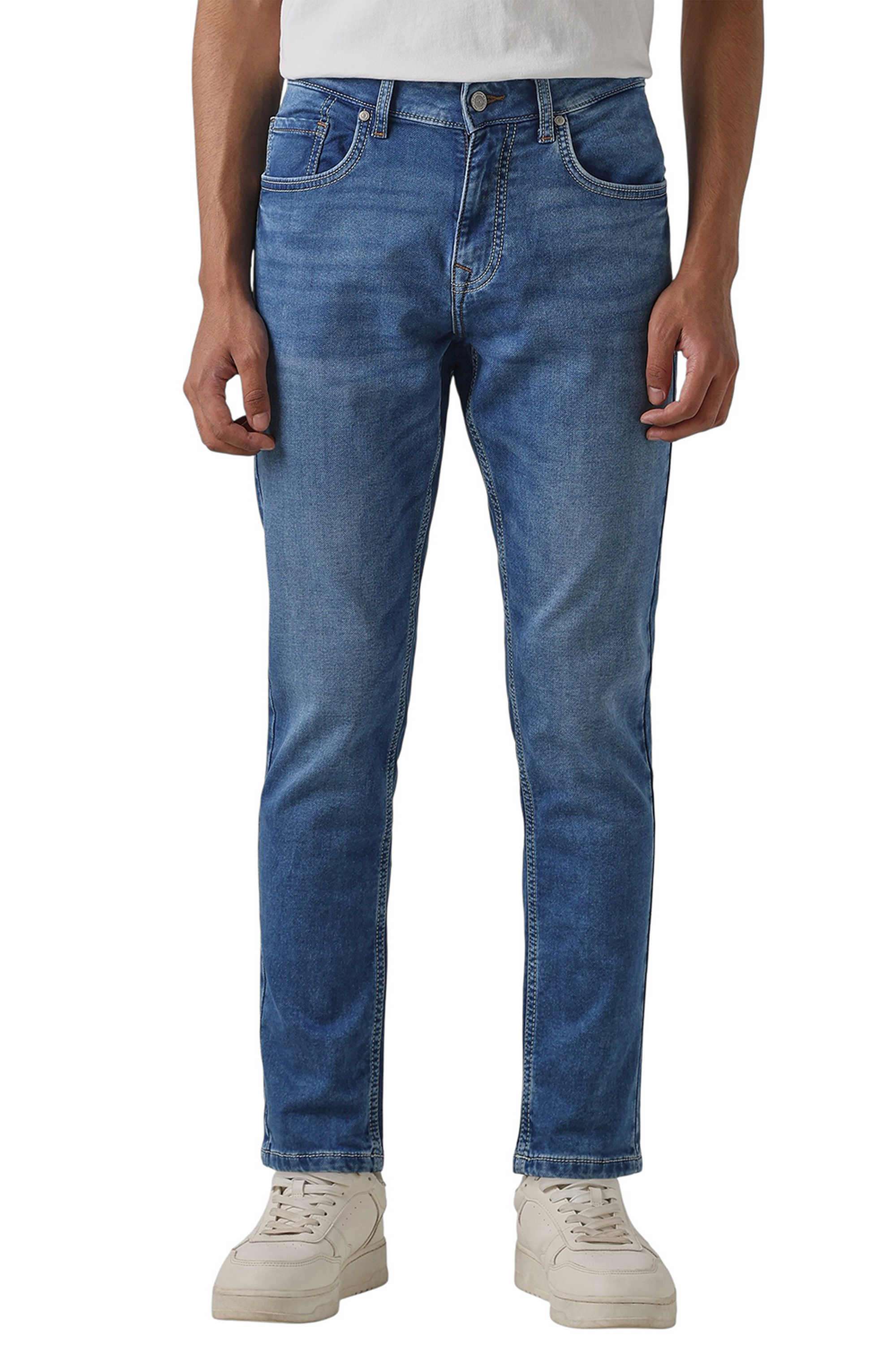 Solid-Cotton-Super-Slim-Fit-Men-s-Casual-Wear-Trousers