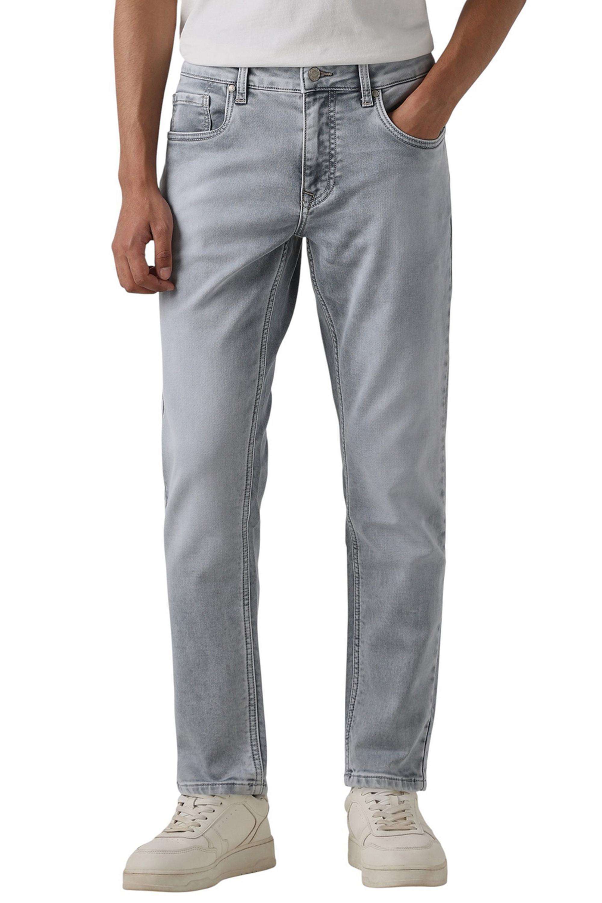 Solid-Cotton-Regular-Fit-Men-s-Trousers