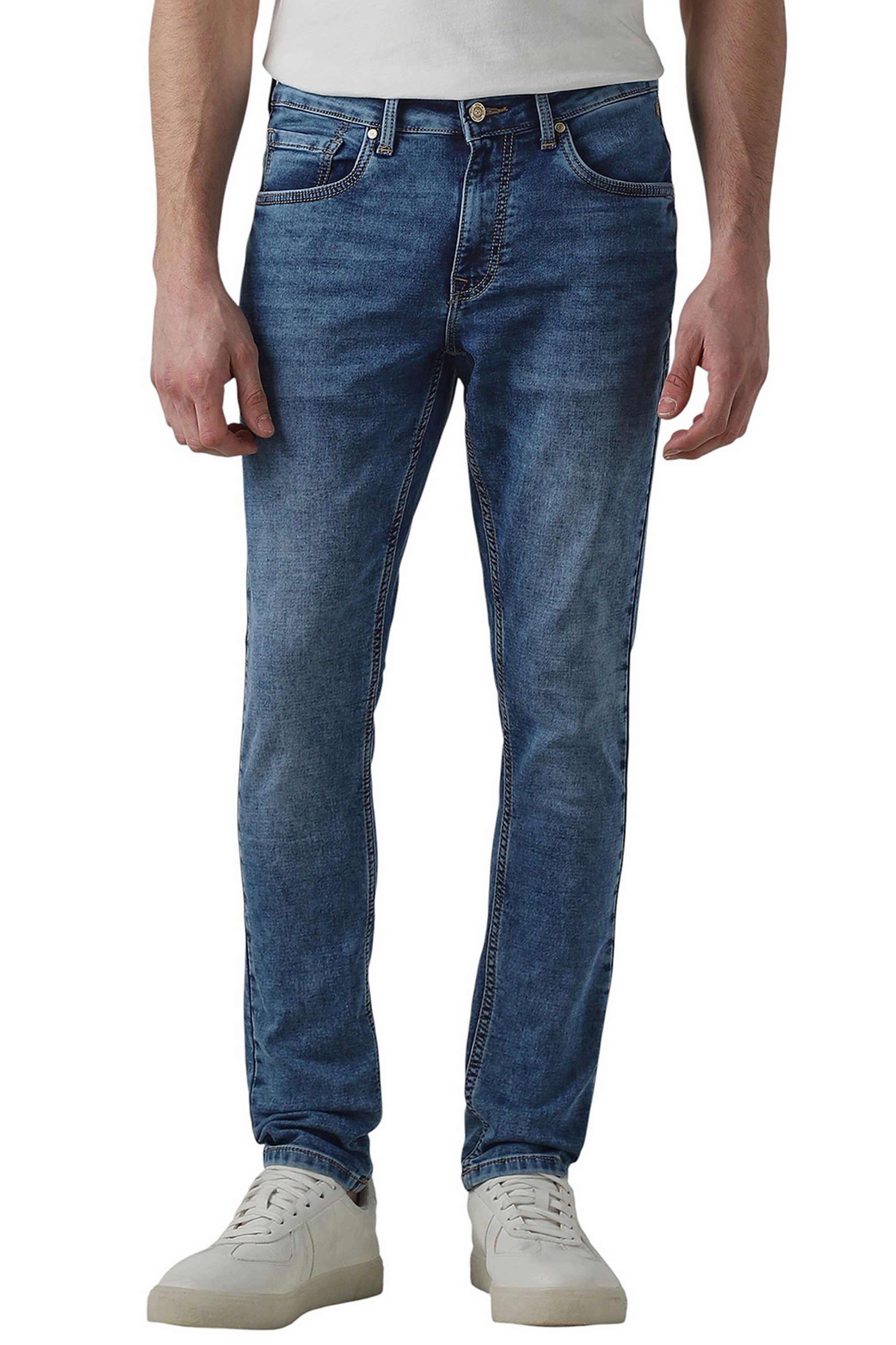 Solid-Cotton-Skinny-Fit-Men-s-Casual-Wear-Trousers
