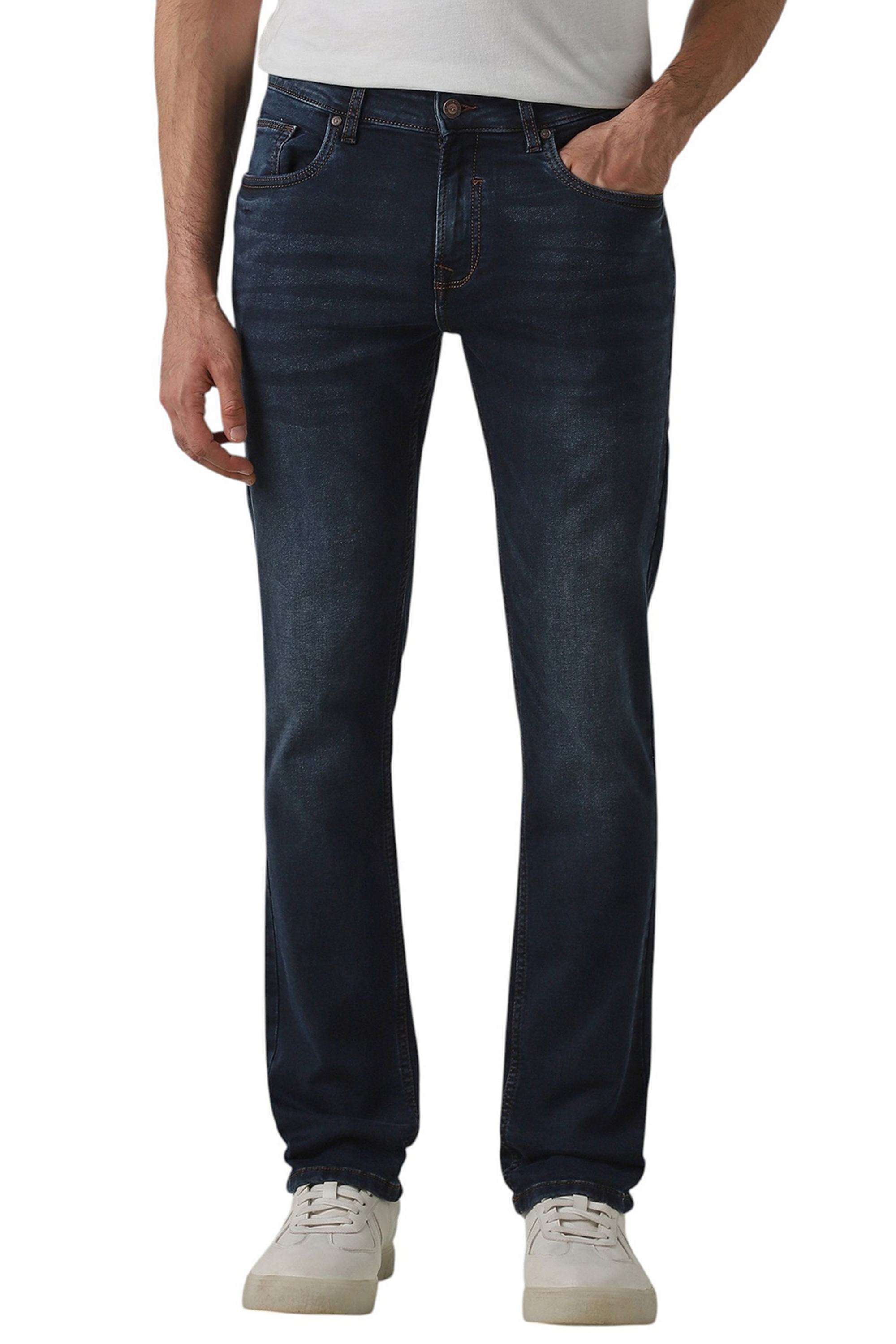 Solid-Cotton-Slim-Fit-Men-s-Casual-Trousers