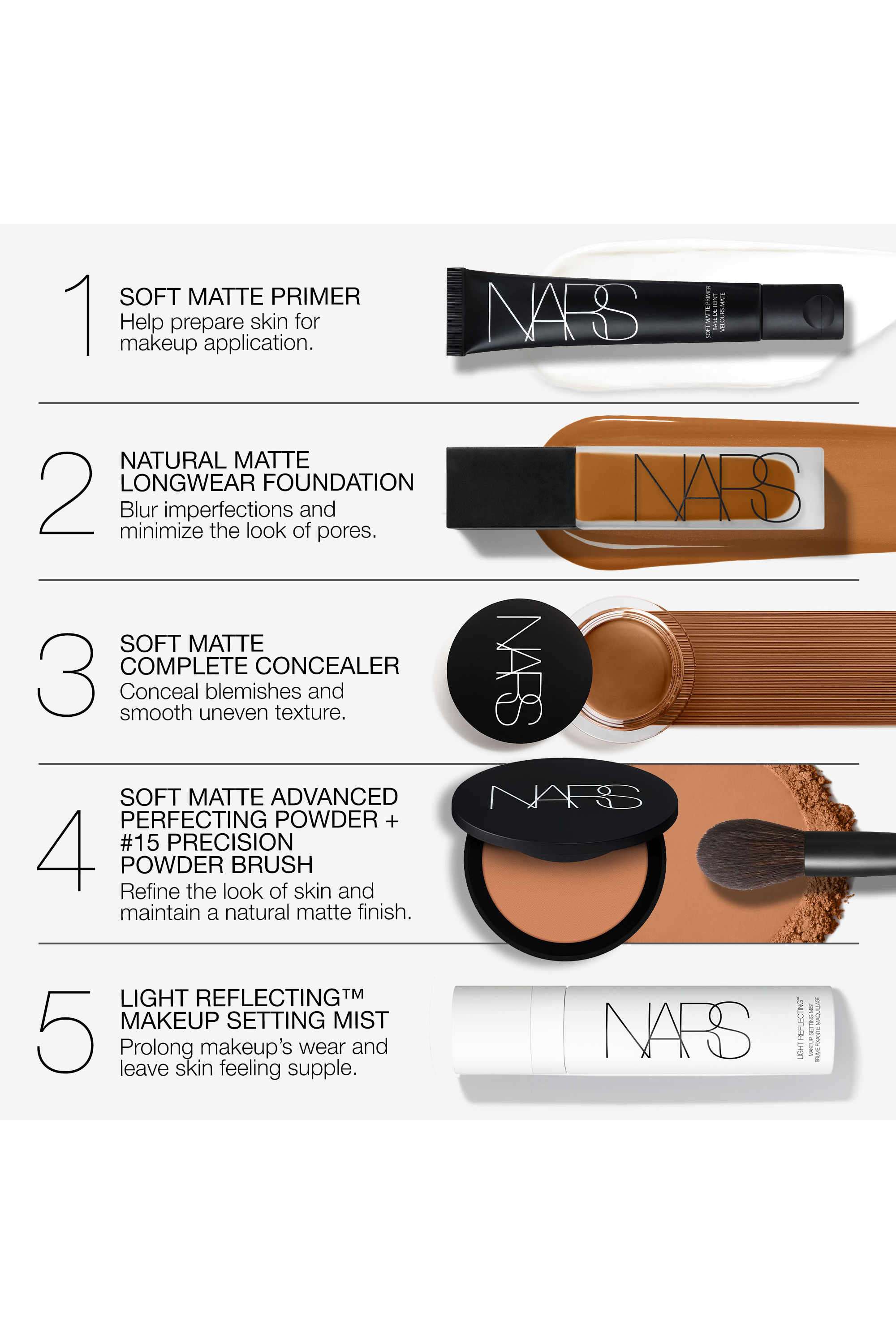 NARS Wrinkle Care Foundation 3本セット Buy NARS Fiji Natural Matte Longwear Foundation | Shoppers Stop