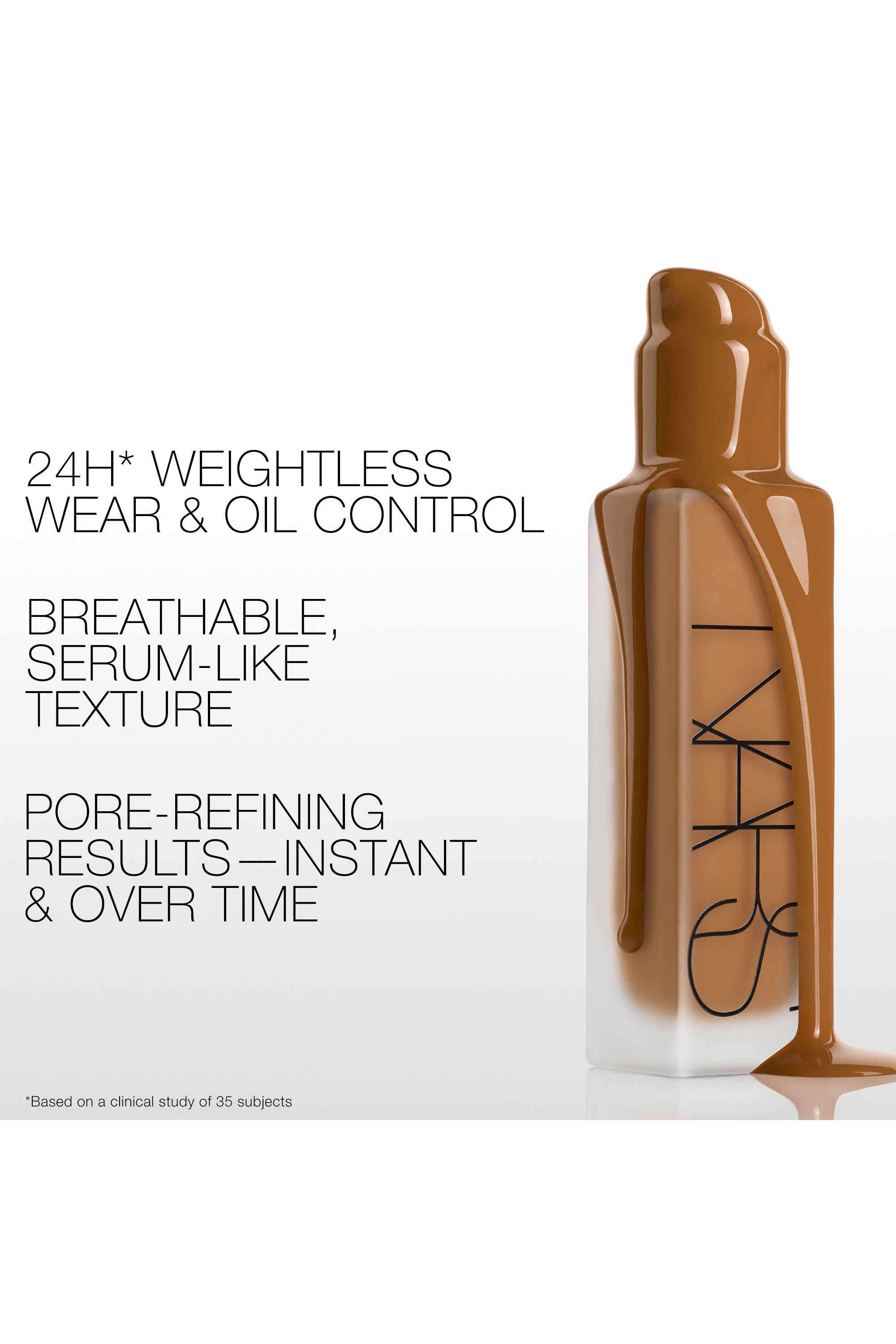 Buy NARS Valencia Natural Matte Longwear Foundation | Shoppers Stop