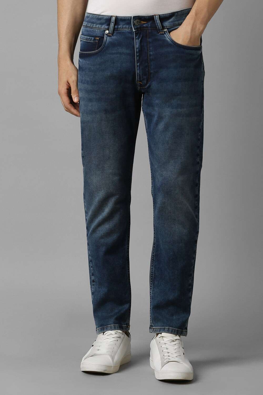 Solid-Cotton-Blend-Super-Slim-Fit-Men-s-Jeans