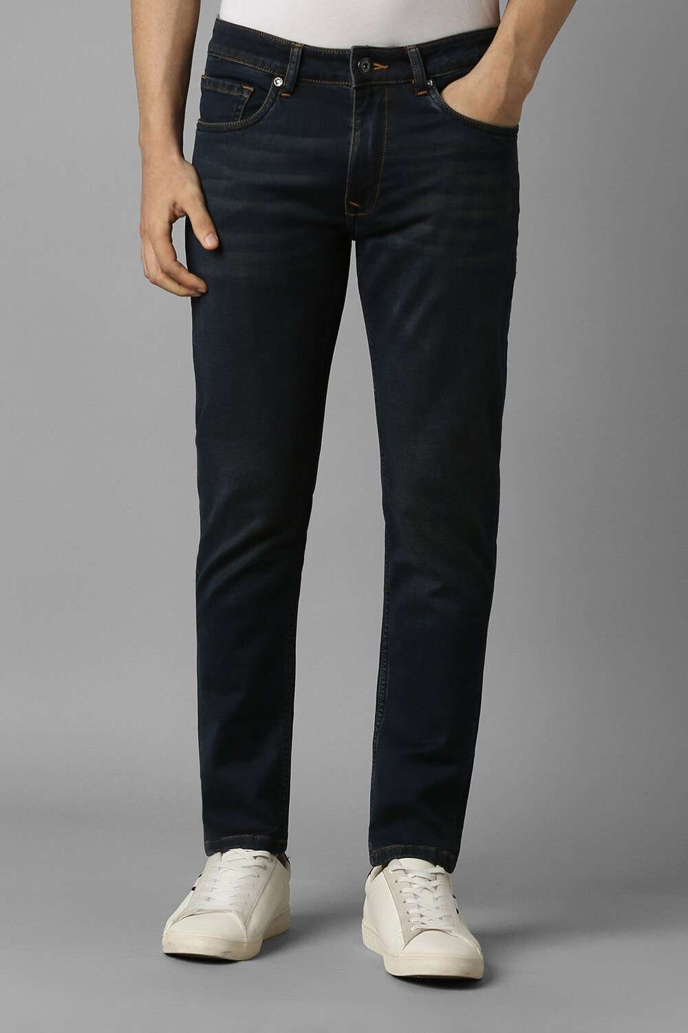 Solid-Cotton-Blend-Super-Slim-Fit-Men-s-Jeans