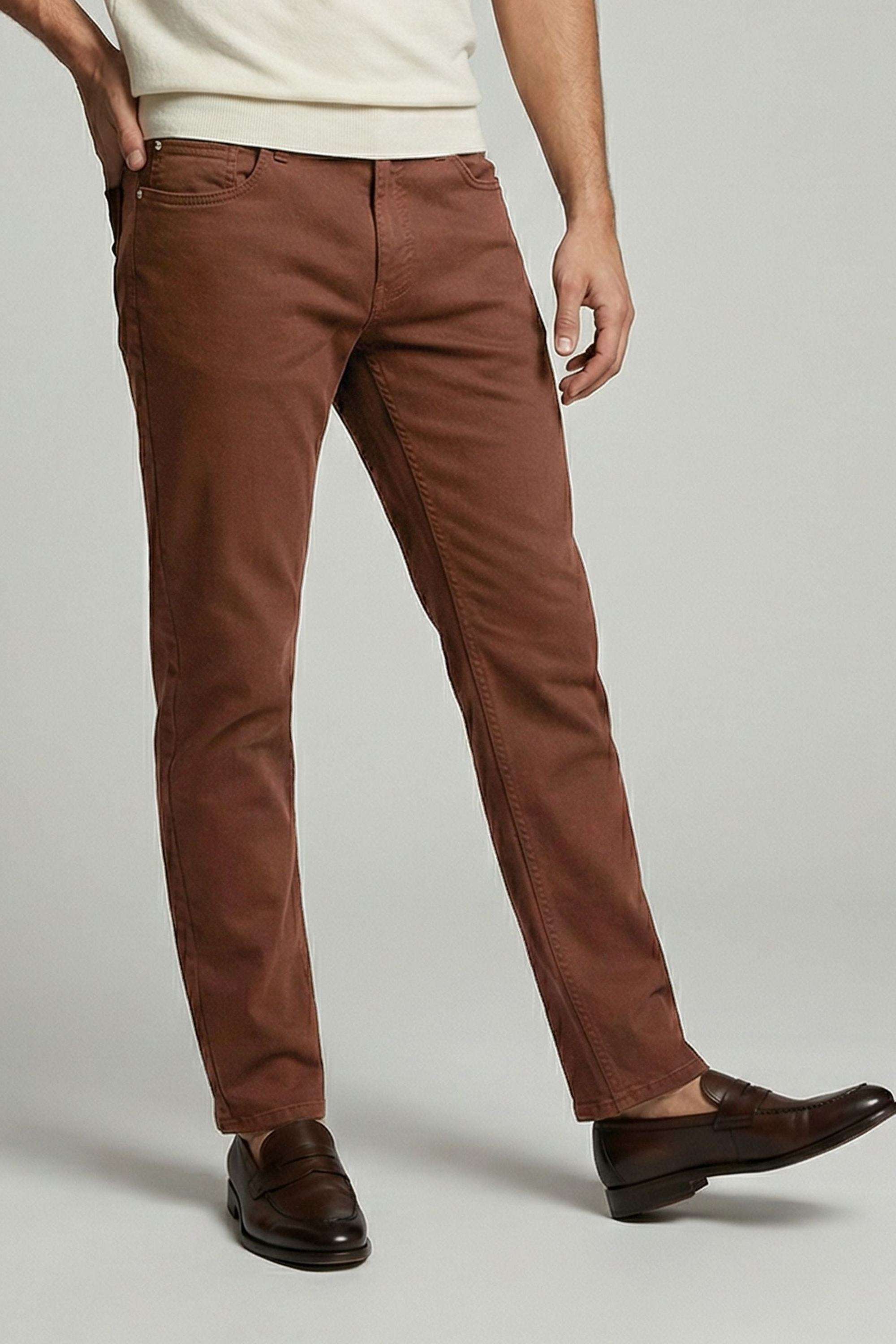 Solid-Cotton-Blend-Slim-Fit-Men-s-Jeans