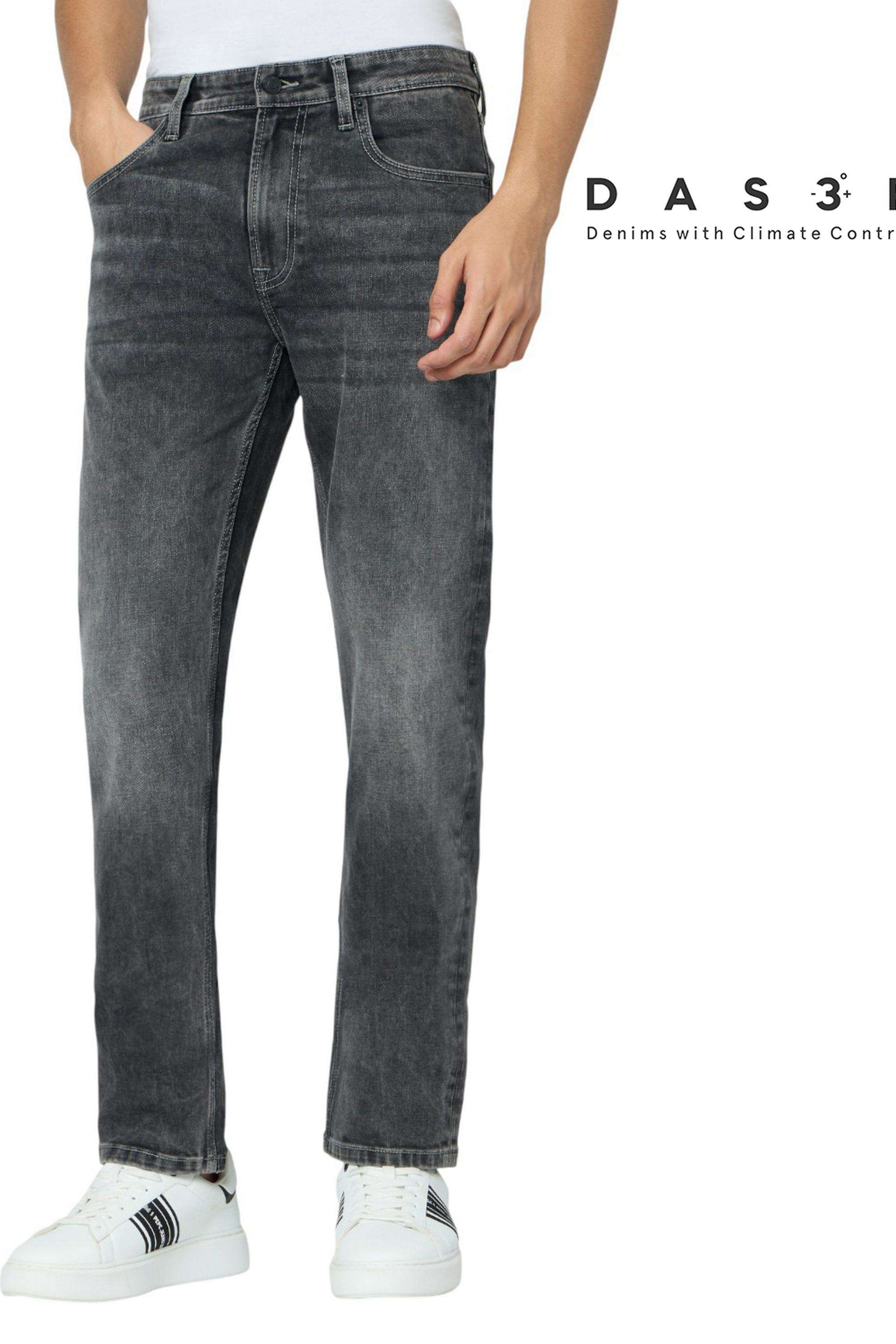 Solid-Cotton-Stretch-Straight-Fit-Men-s-Jeans