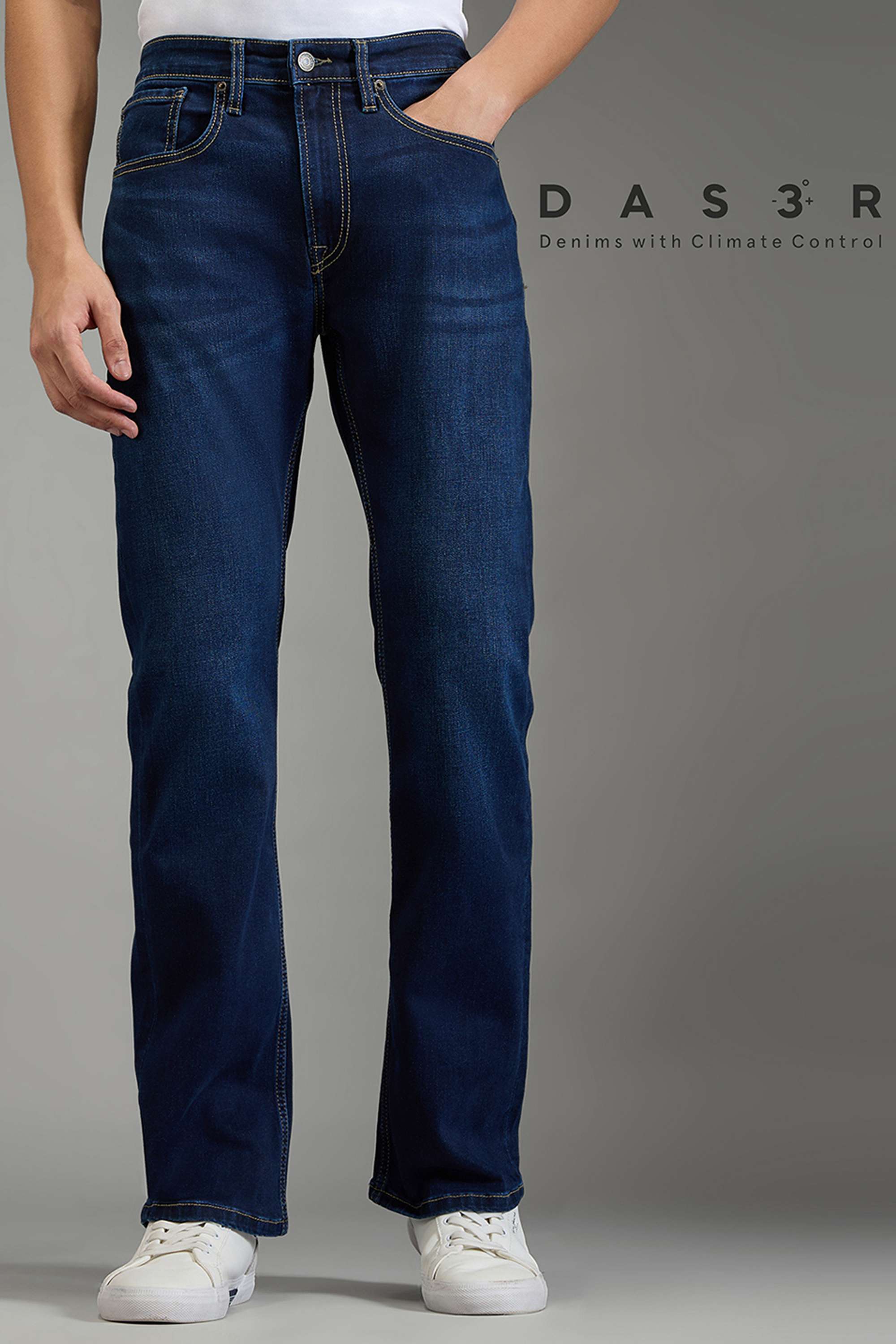 Solid-Blended-Fabric-Slim-Fit-Men-S-Jeans