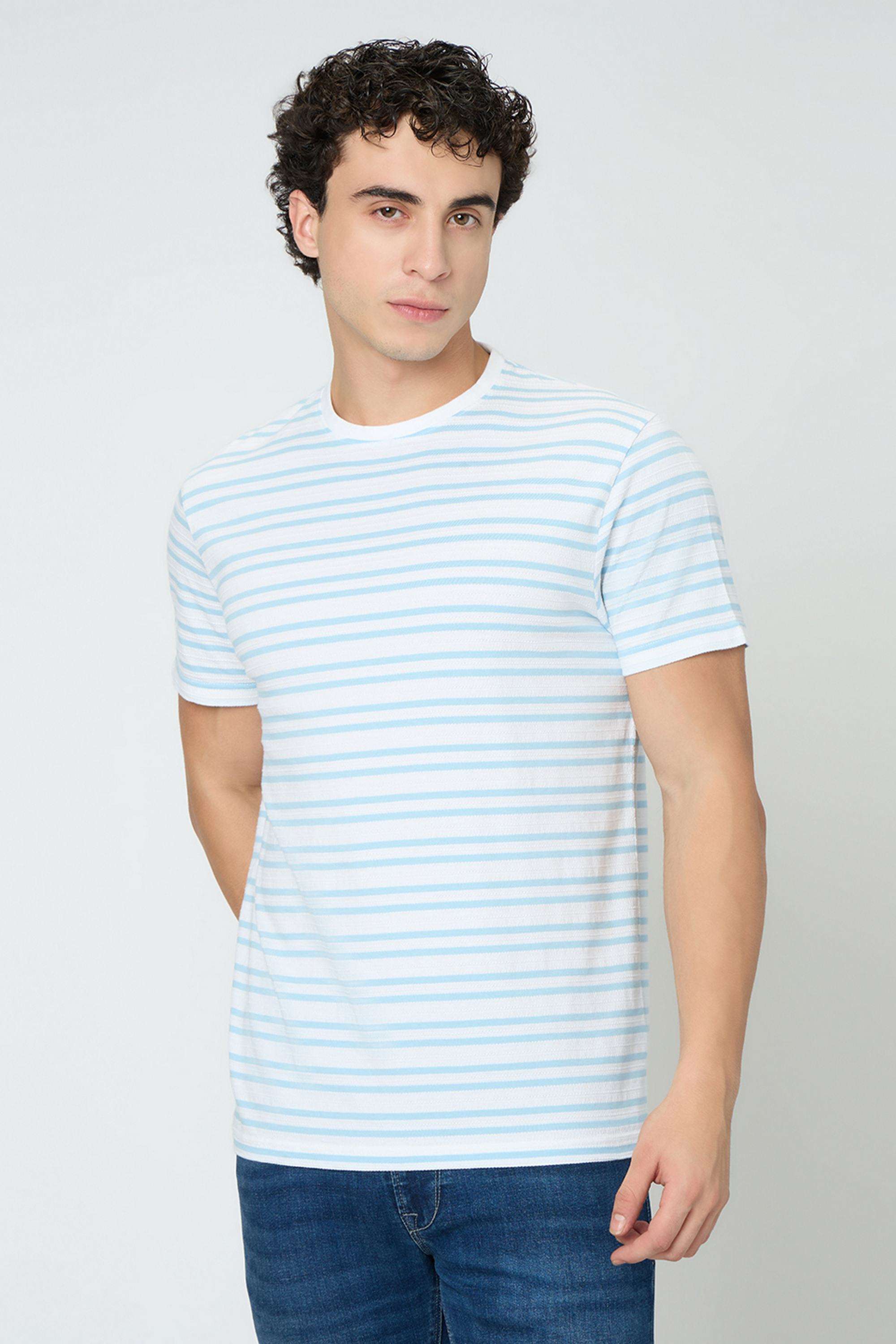 Stripes-Cotton-Round-Neck-Men-s-T-Shirt