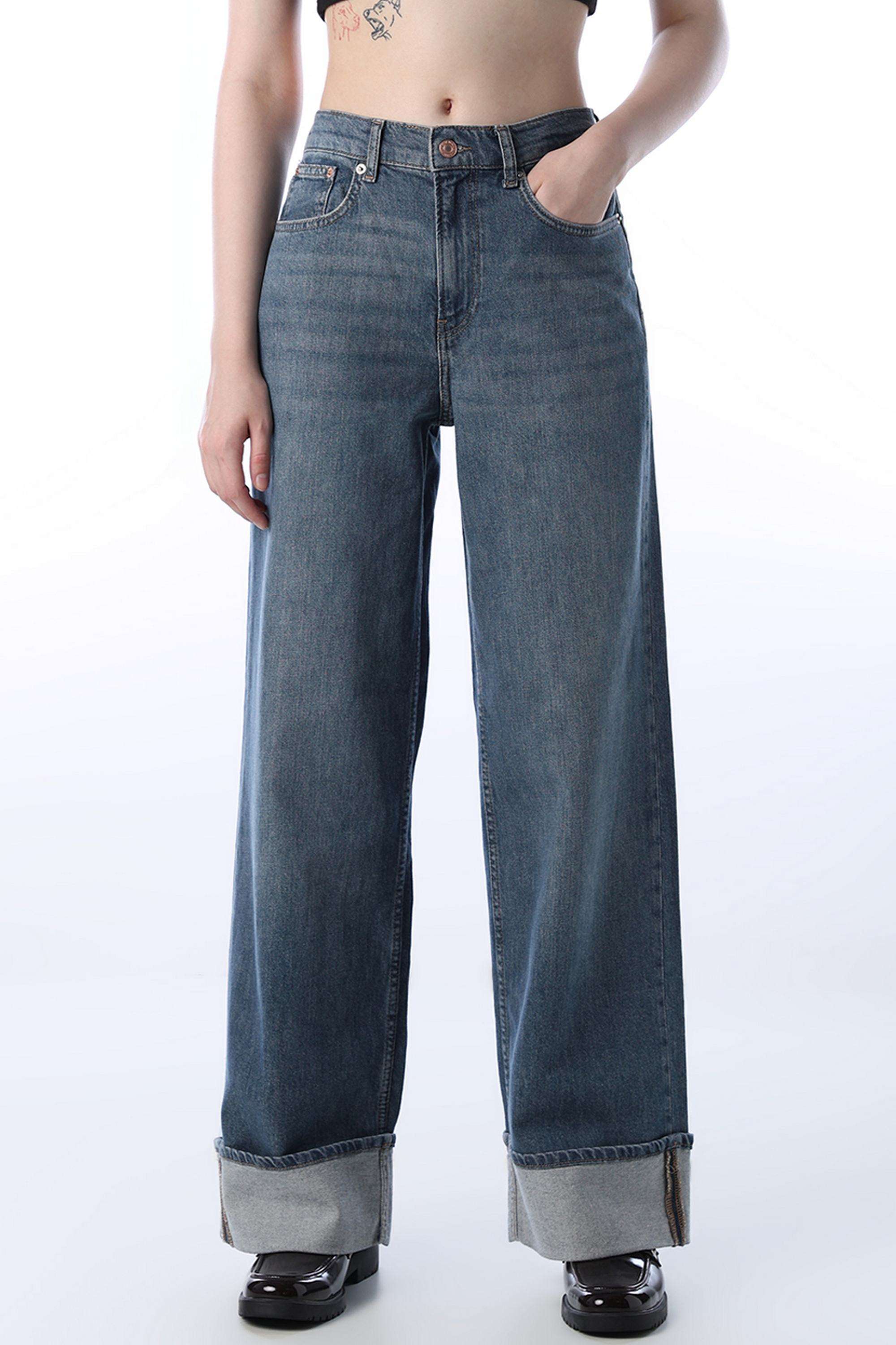 Solid-Regular-Fit-Cotton-Women-s-Casual-Wear-Jeans