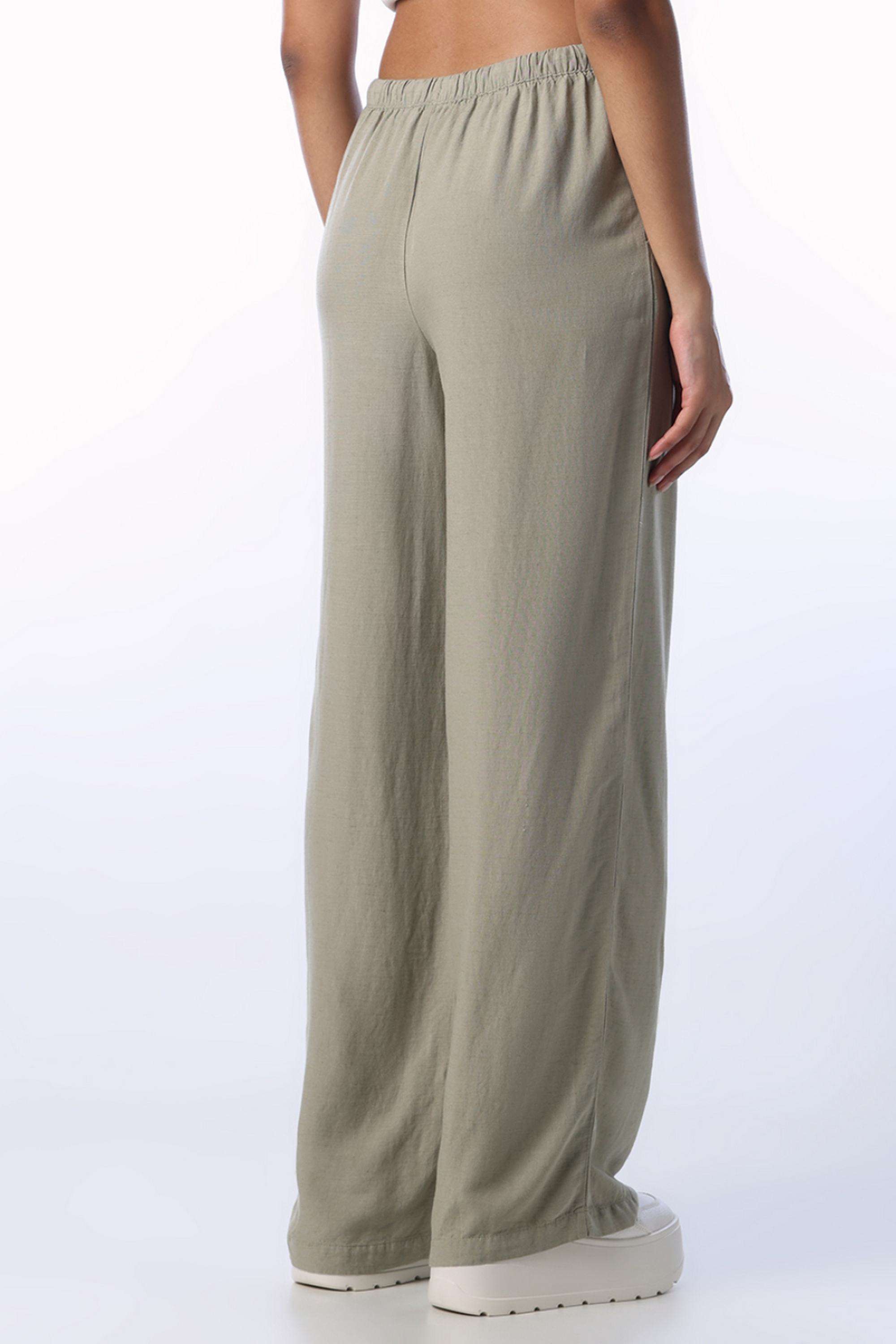 Solid-Regular-Fit-Viscose-Women-s-Casual-Wear-Pants