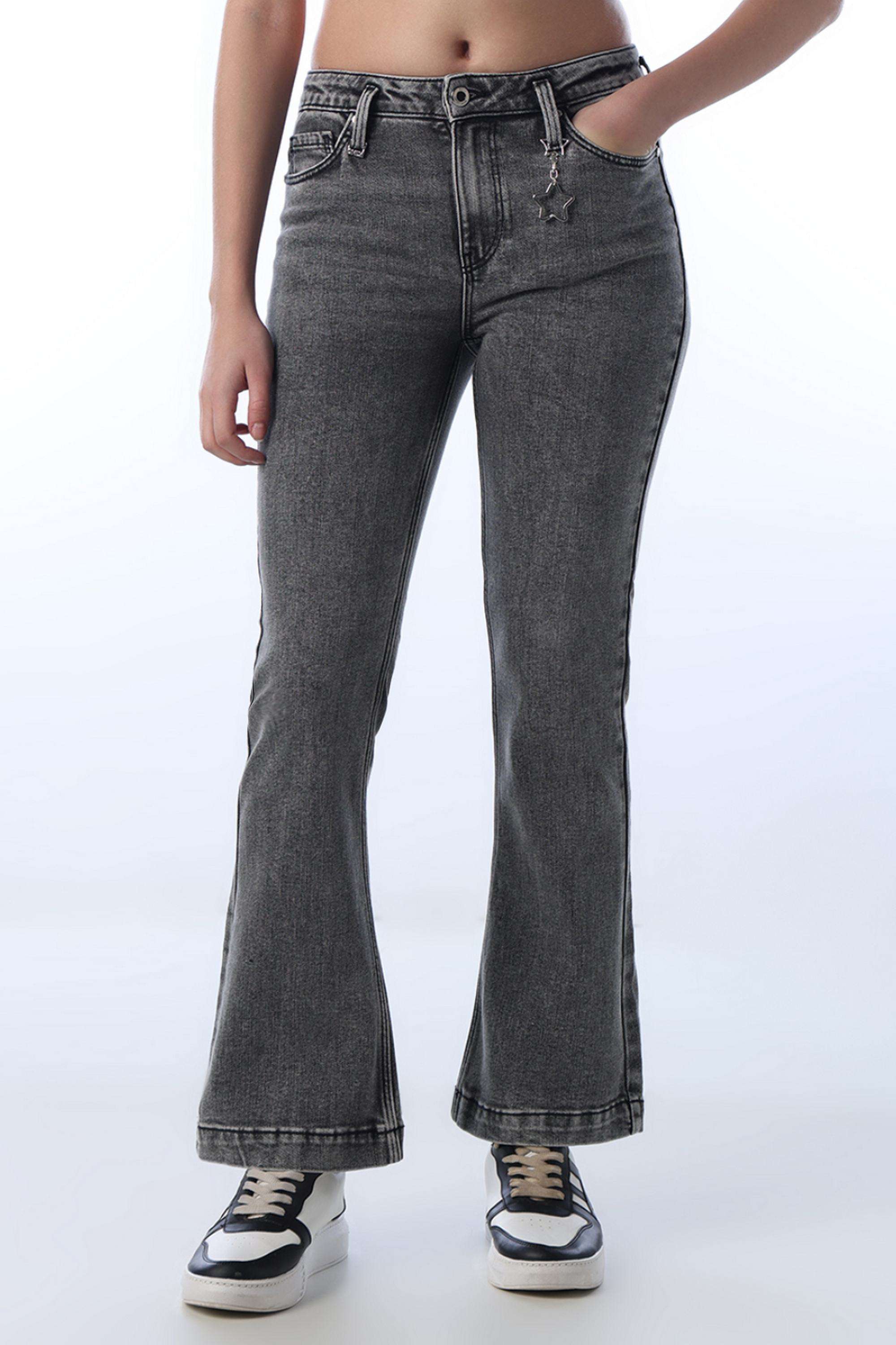 Solid-Regular-Fit-Cotton-Women-s-Casual-Wear-Jeans