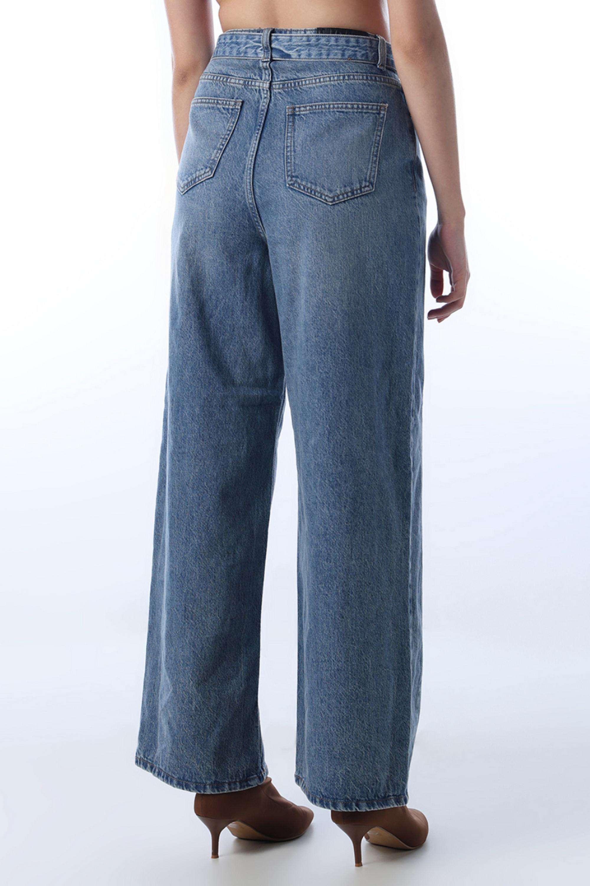 Solid-Regular-Fit-Cotton-Women-s-Casual-Wear-Jeans