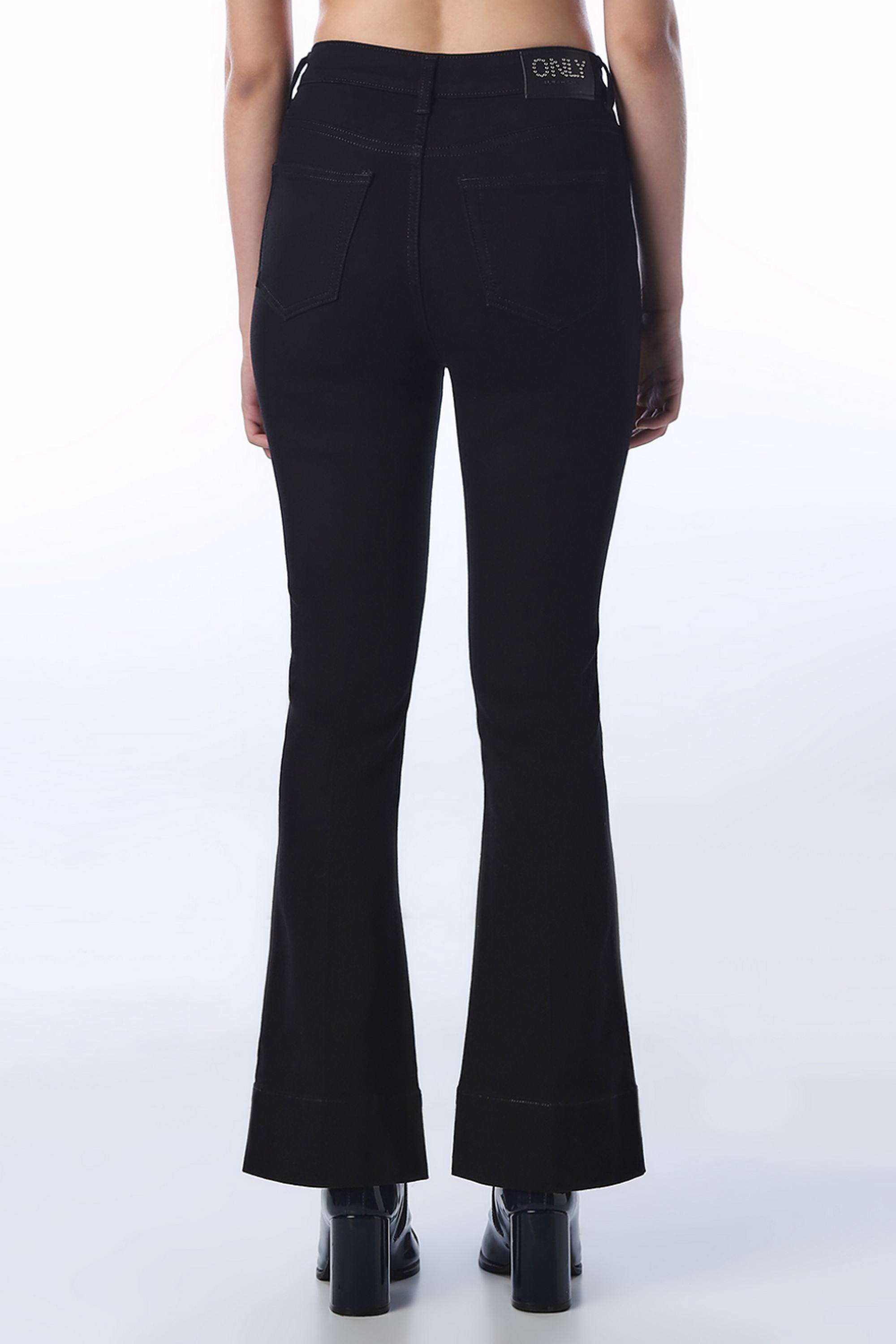 Solid-Regular-Fit-Cotton-Women-s-Casual-Wear-Jeans