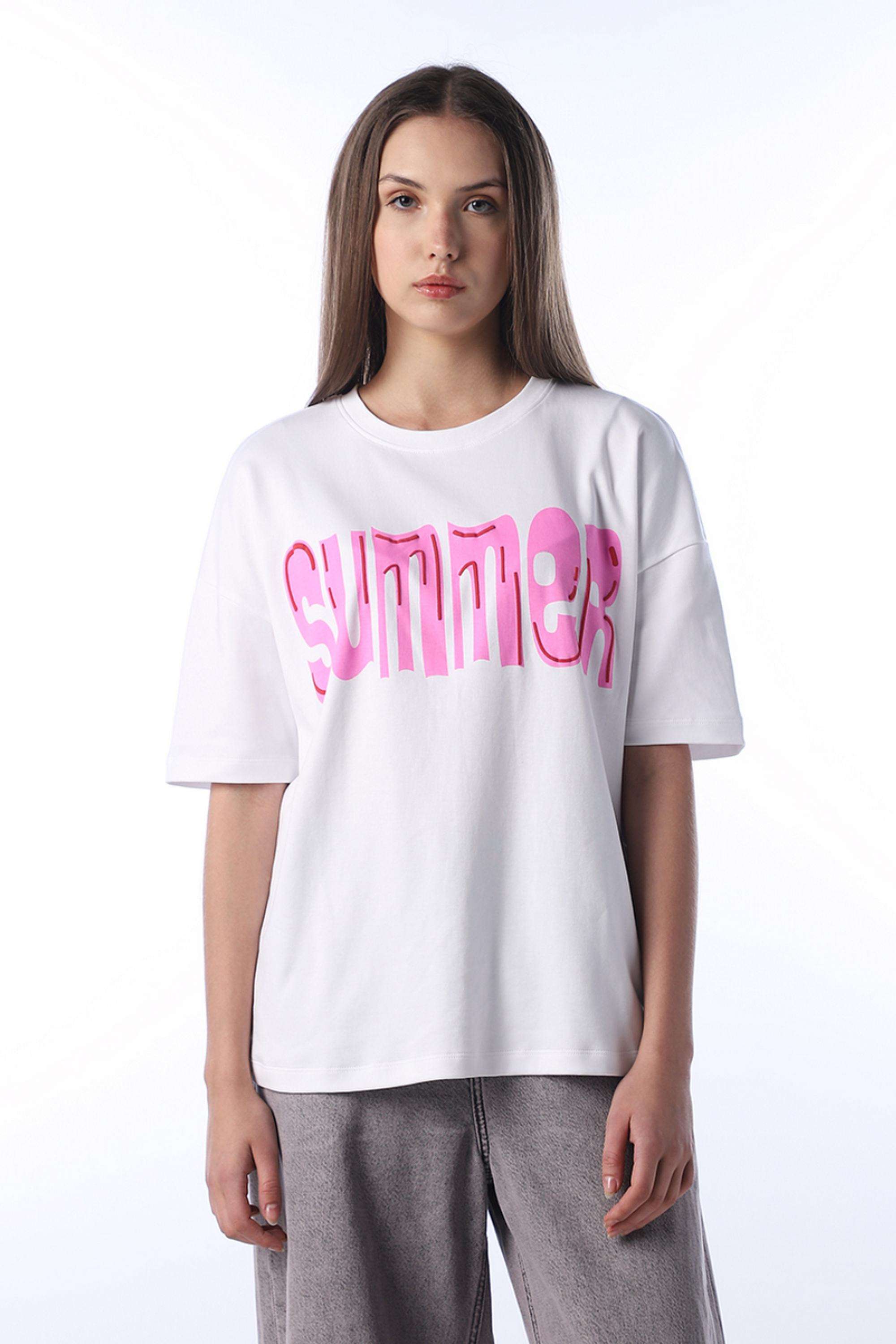 Typographic-Cotton-Round-Neck-Women-s-T-Shirt