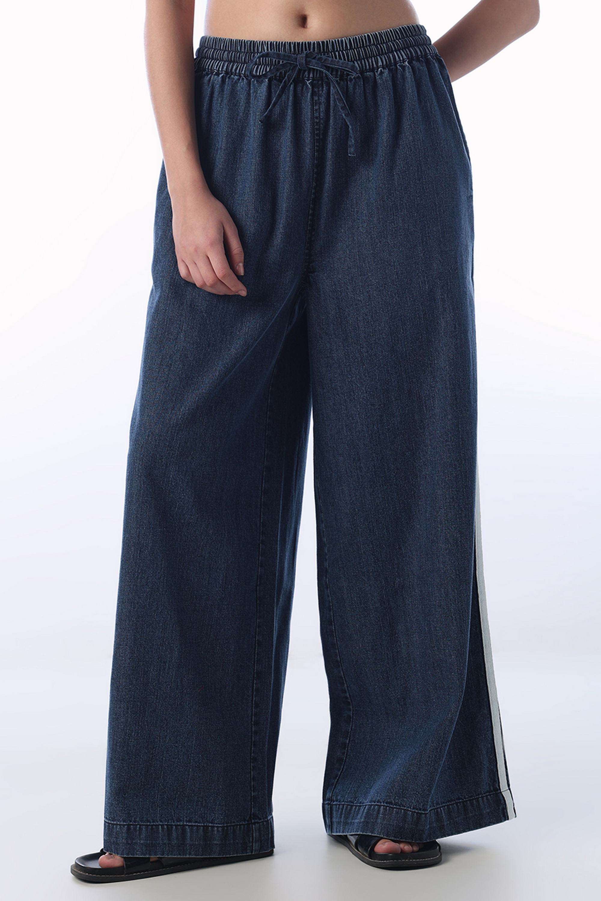 Solid-Regular-Fit-Cotton-Women-s-Casual-Wear-Pants